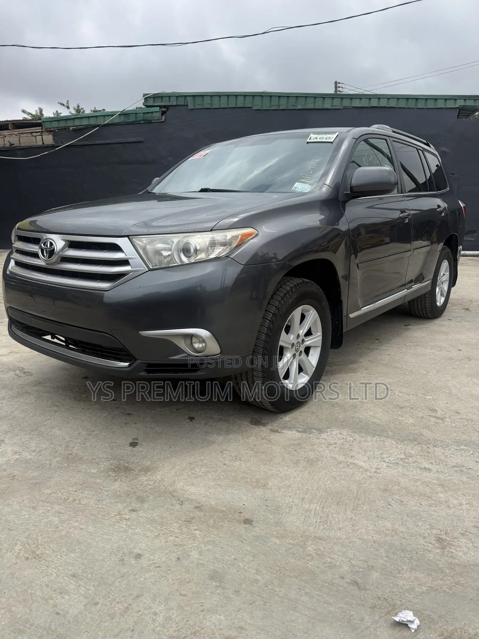 Toyota Highlander 2012 Gray