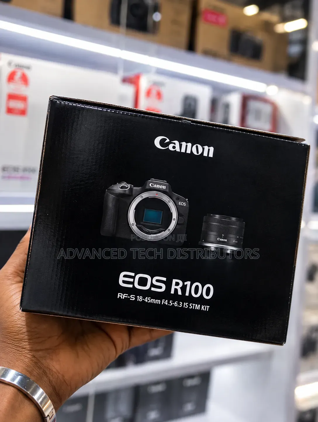 Canon EOS R100 With 18-45 STM KIT Lens