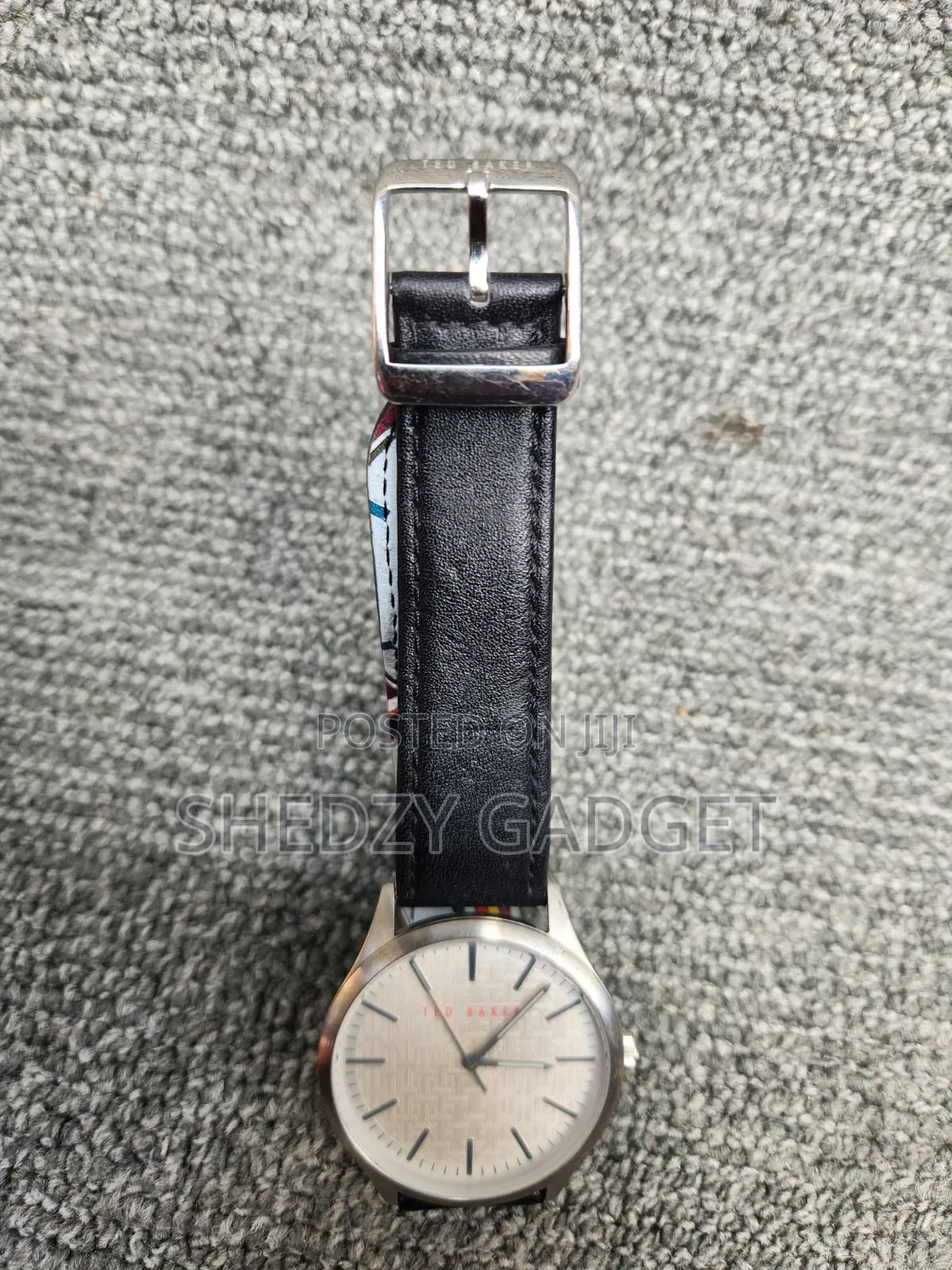 Ted Baker Stainless Steel and Leather Watch