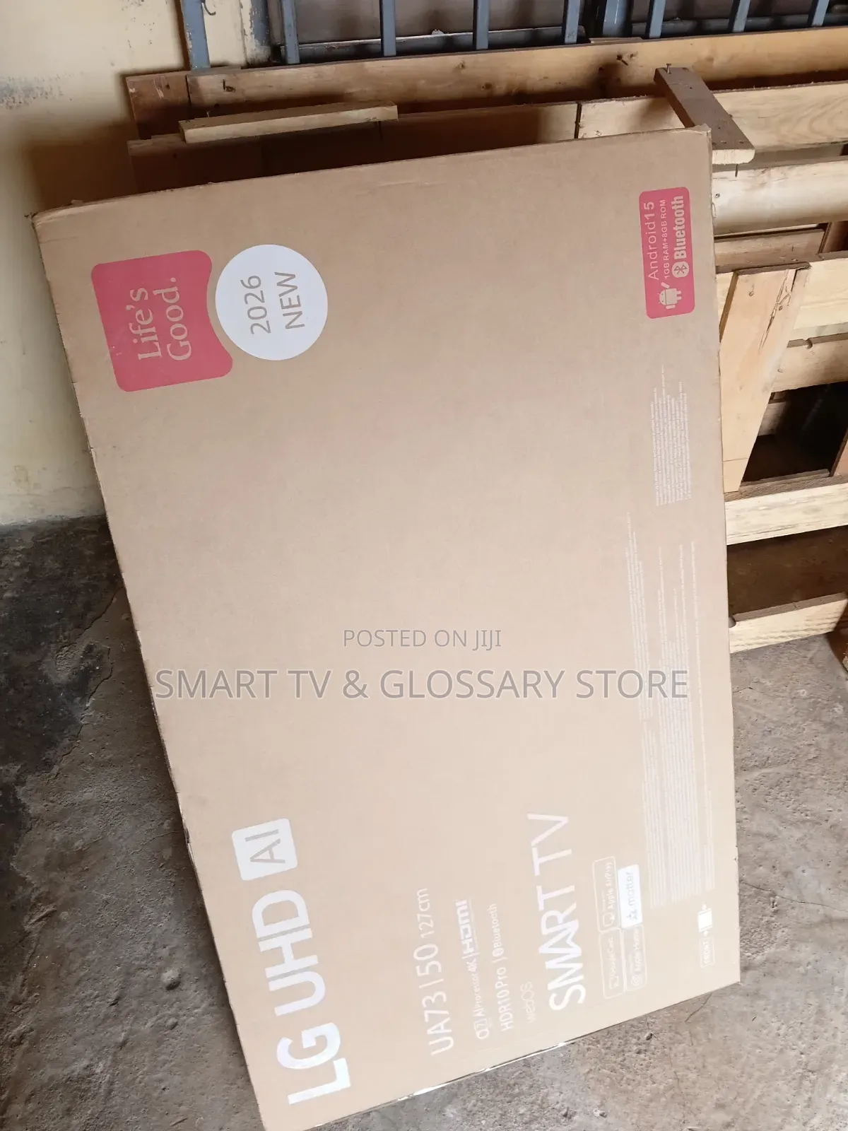 LG Smart TV 50inches Frameless With AI Features