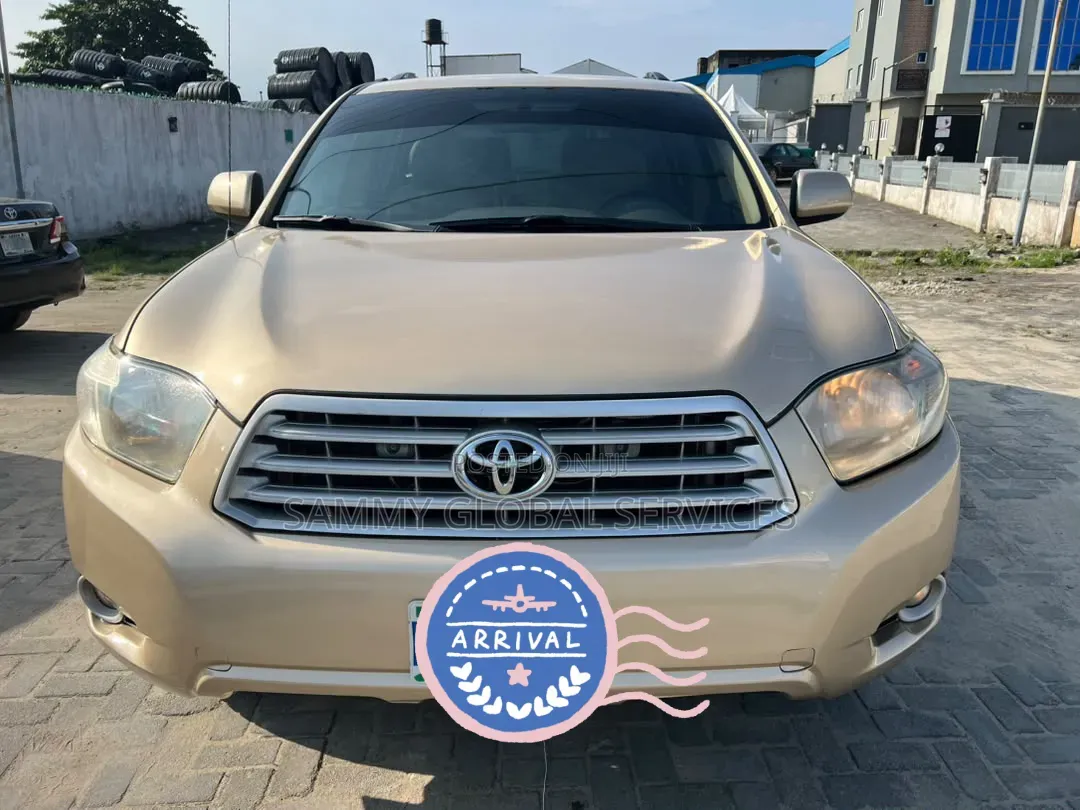 Toyota Highlander Sport 2008 Gold