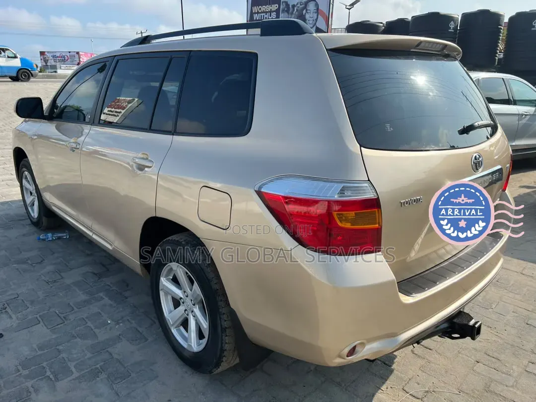 Toyota Highlander Sport 2008 Gold