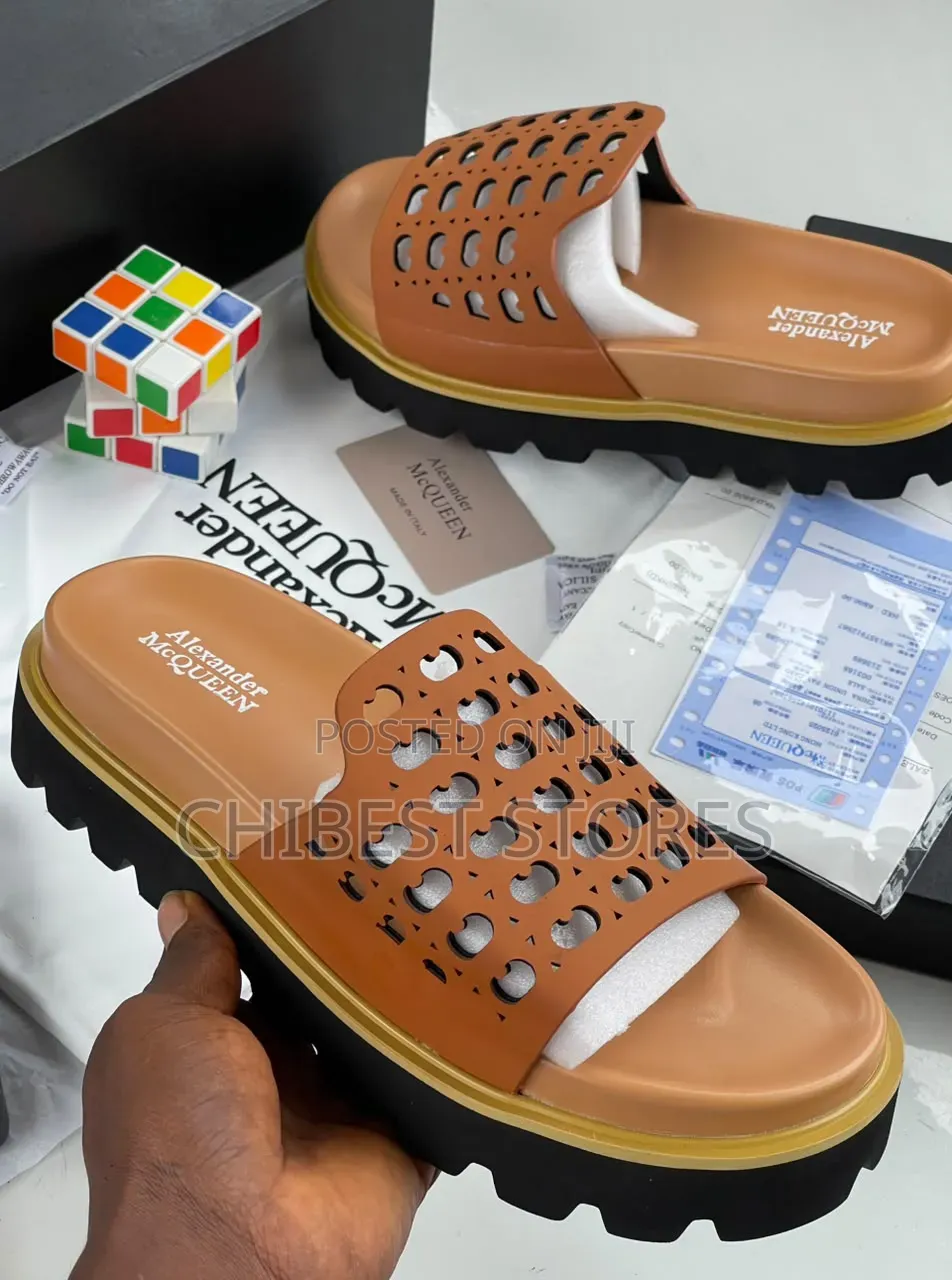 Alexander McQueen Pure Original Mens Slippers