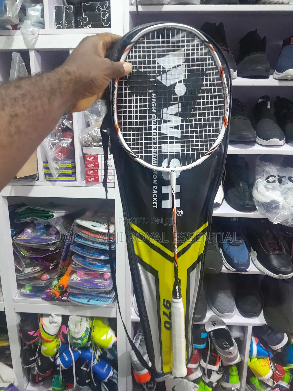 Original Wish Fusiontec 970 Badminton Racket