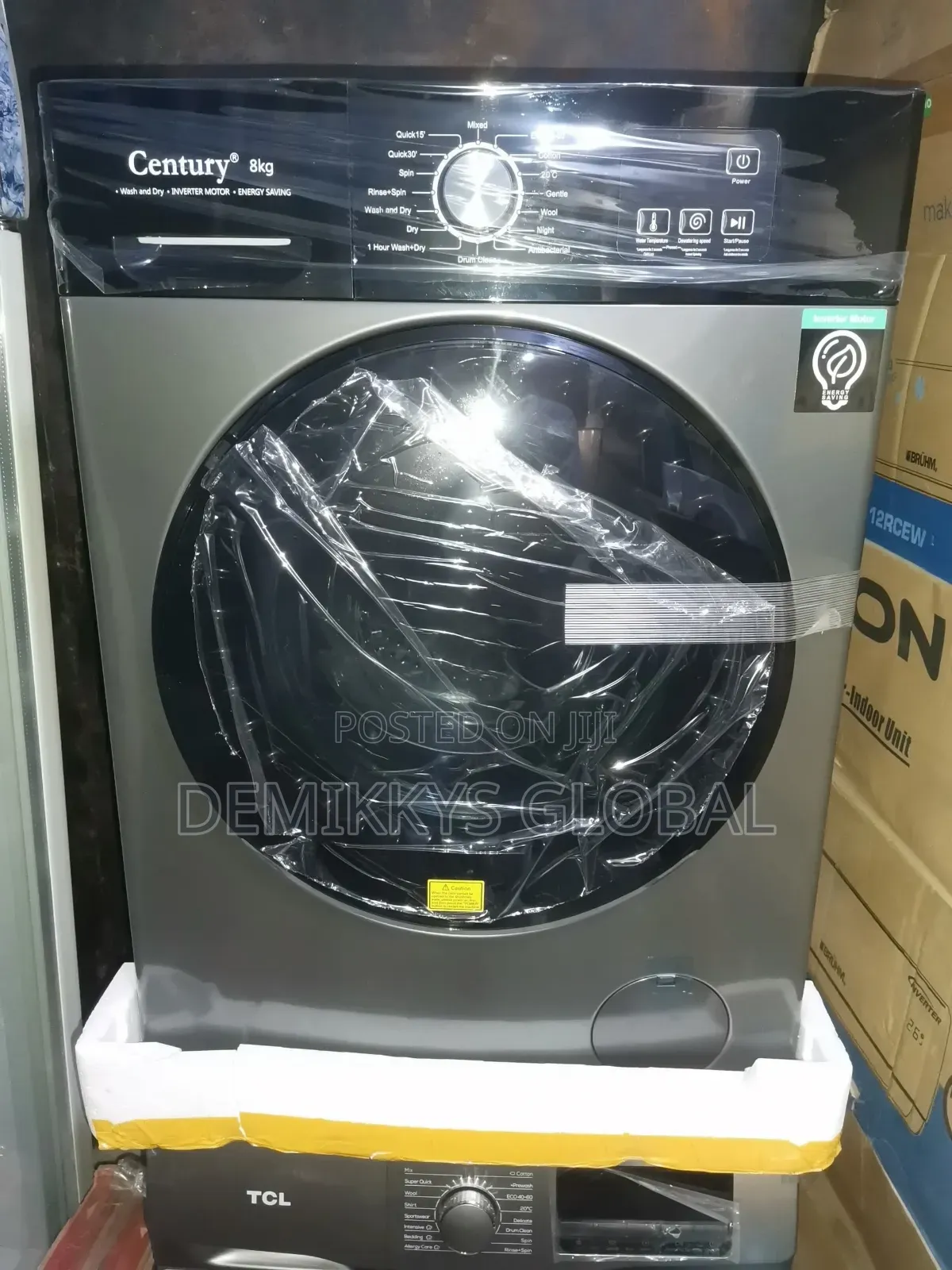 Century Front Loader Wash and Dry Machine 8kg