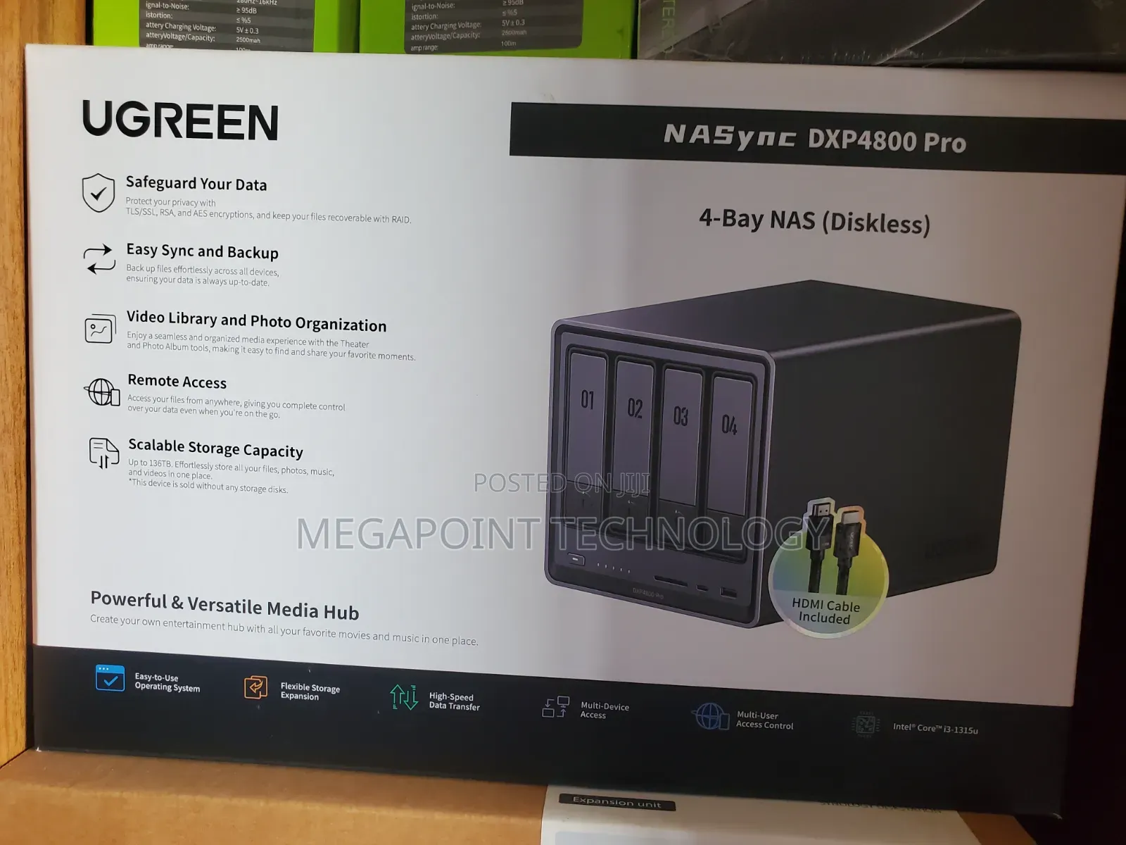 UGREEN NASync DXP4800 Pro 4-Bay High-Performance NAS