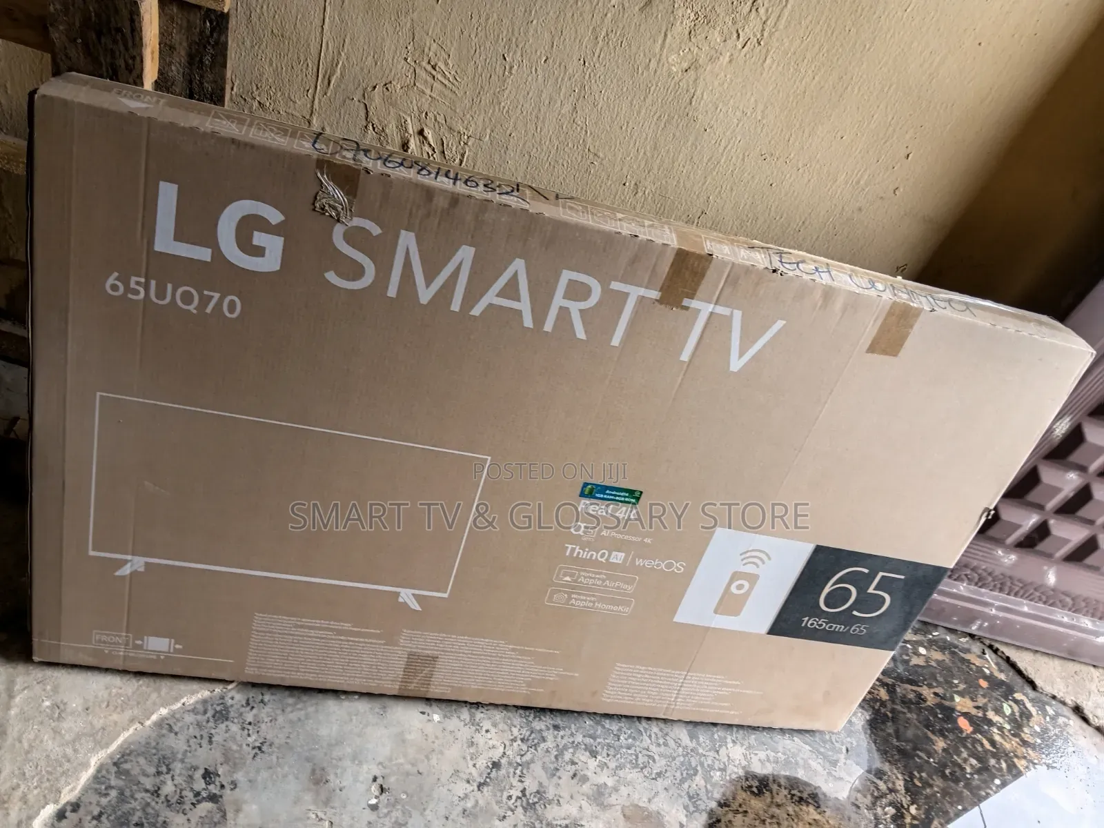 LG Smart TV 65inches Inches Frameless With AI Features