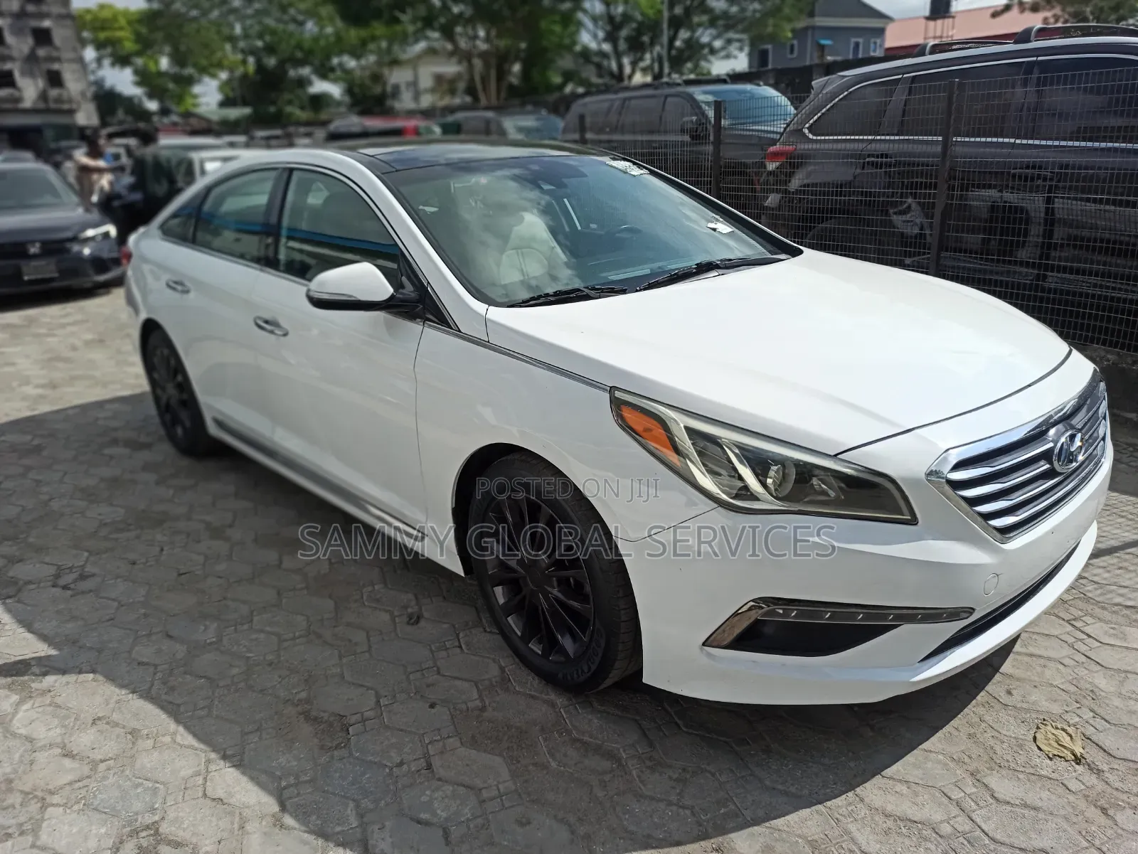 Hyundai Sonata Limited 4dr Sedan (2.4L 4cyl 6A) 2015 White