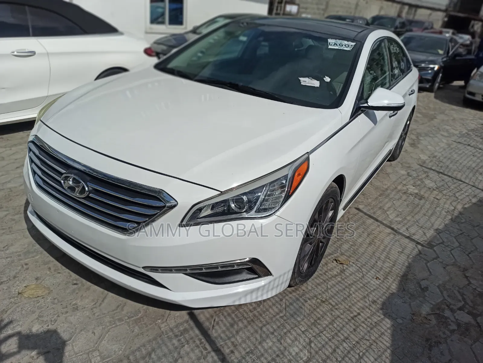 Hyundai Sonata Limited 4dr Sedan (2.4L 4cyl 6A) 2015 White