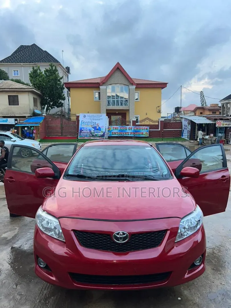 Toyota Corolla S 4dr Sedan (1.8L 4cyl 4A) 2009 Red