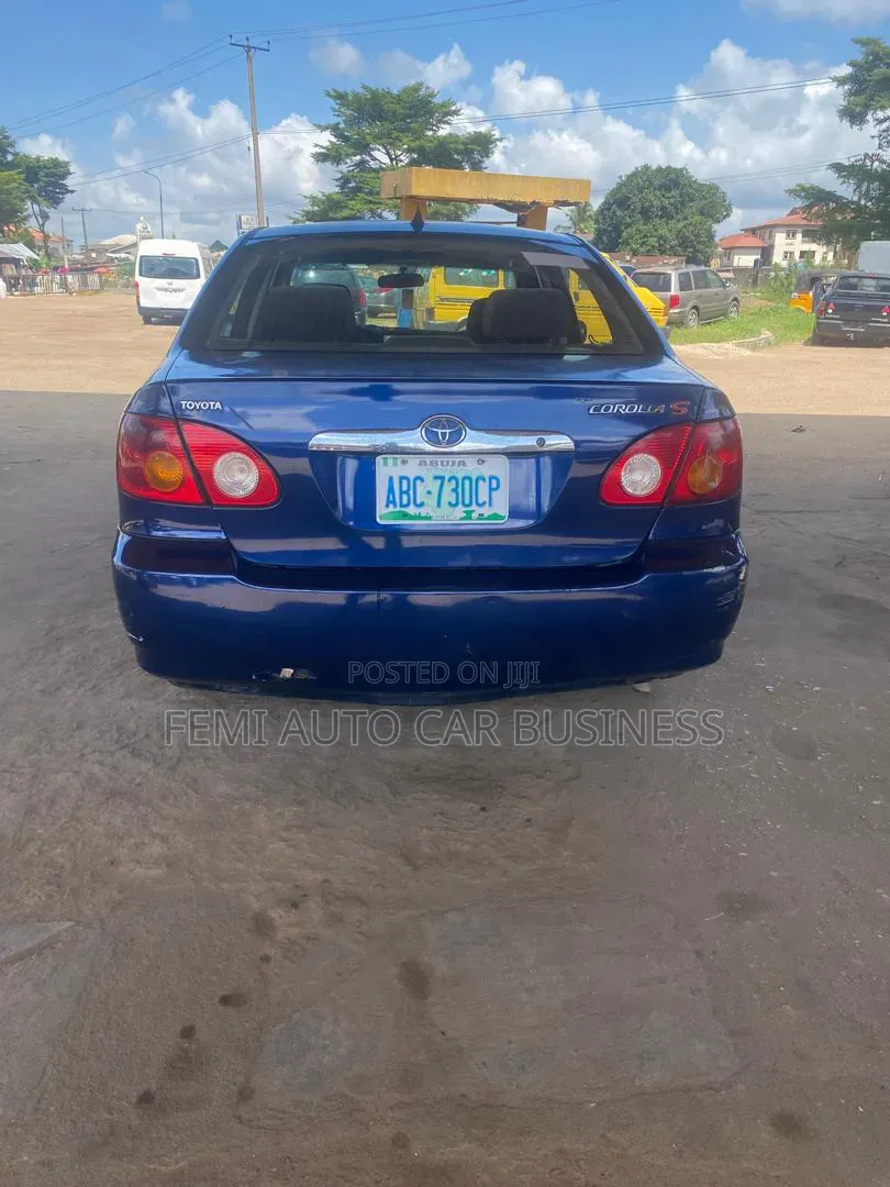 Toyota Corolla 2003 Blue