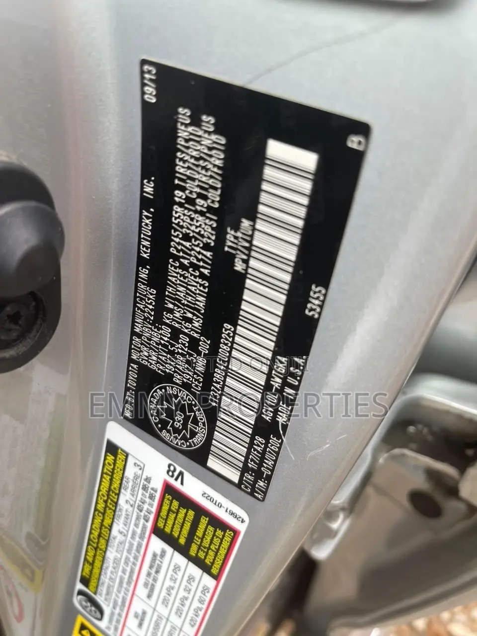 Toyota Venza XLE 4dr Wagon (2.7L 4cyl 6A) 2014 Silver