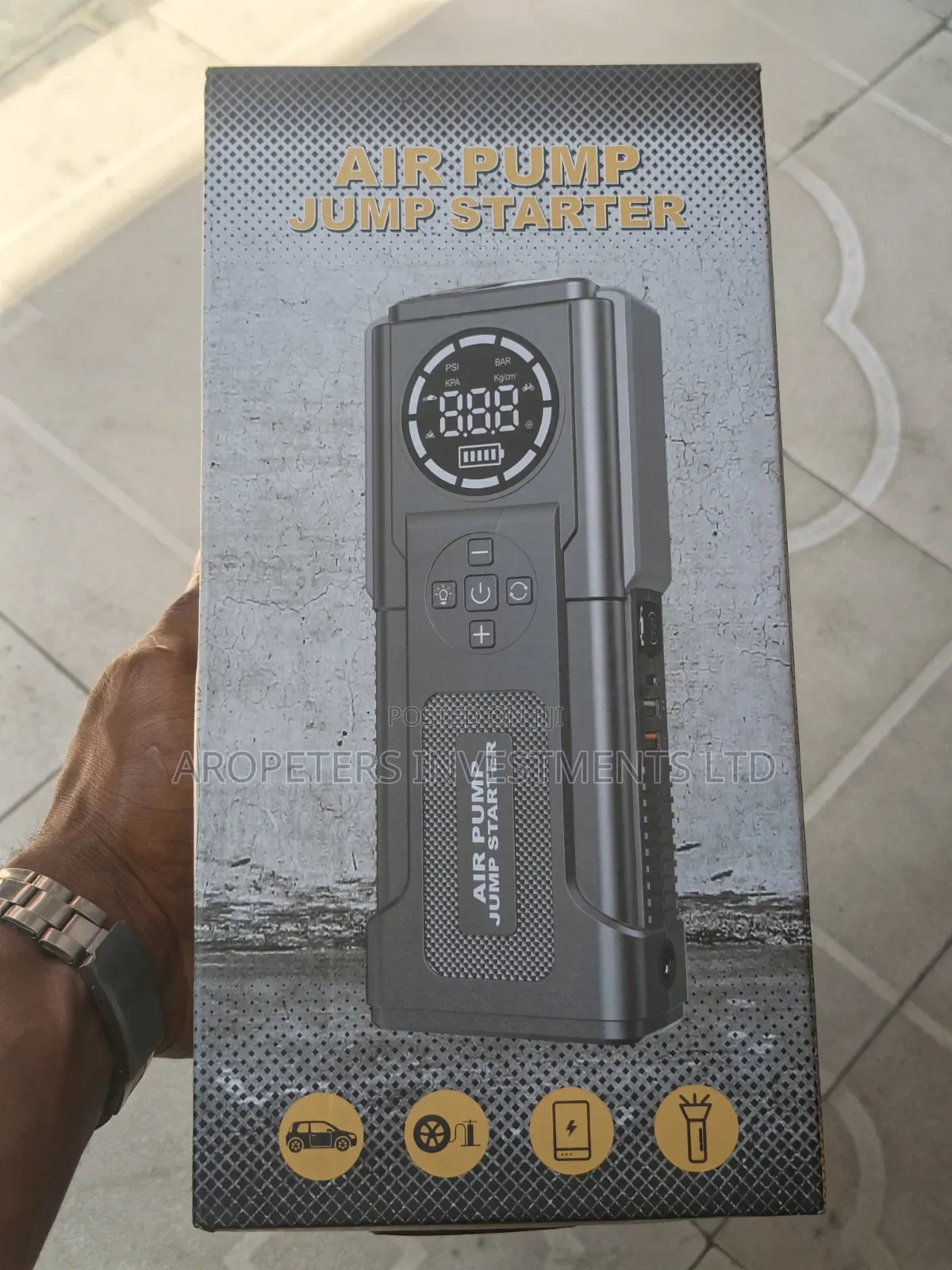 Digital Car Booster/ Air Pump