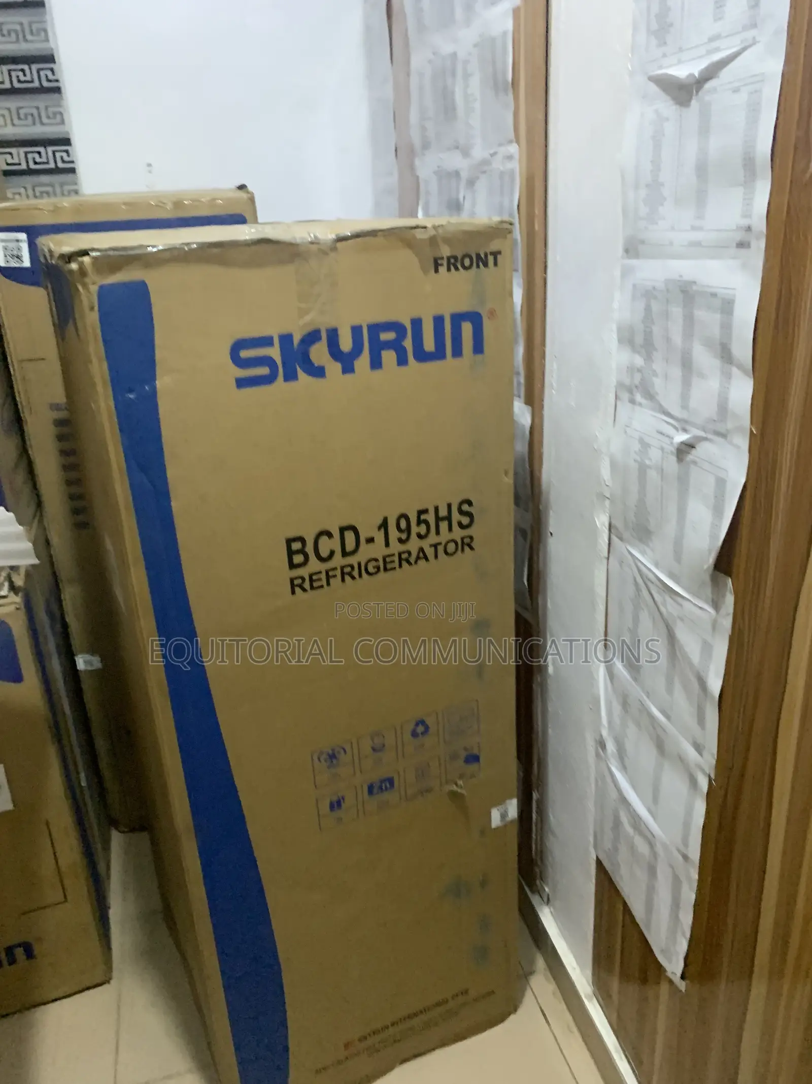 SKYRUN 195L Refrigerator BCD-195HS –Spacious Cooling, Energy-Efficient