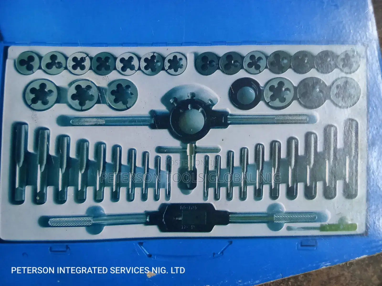45pc Inches Tap and Dies Set