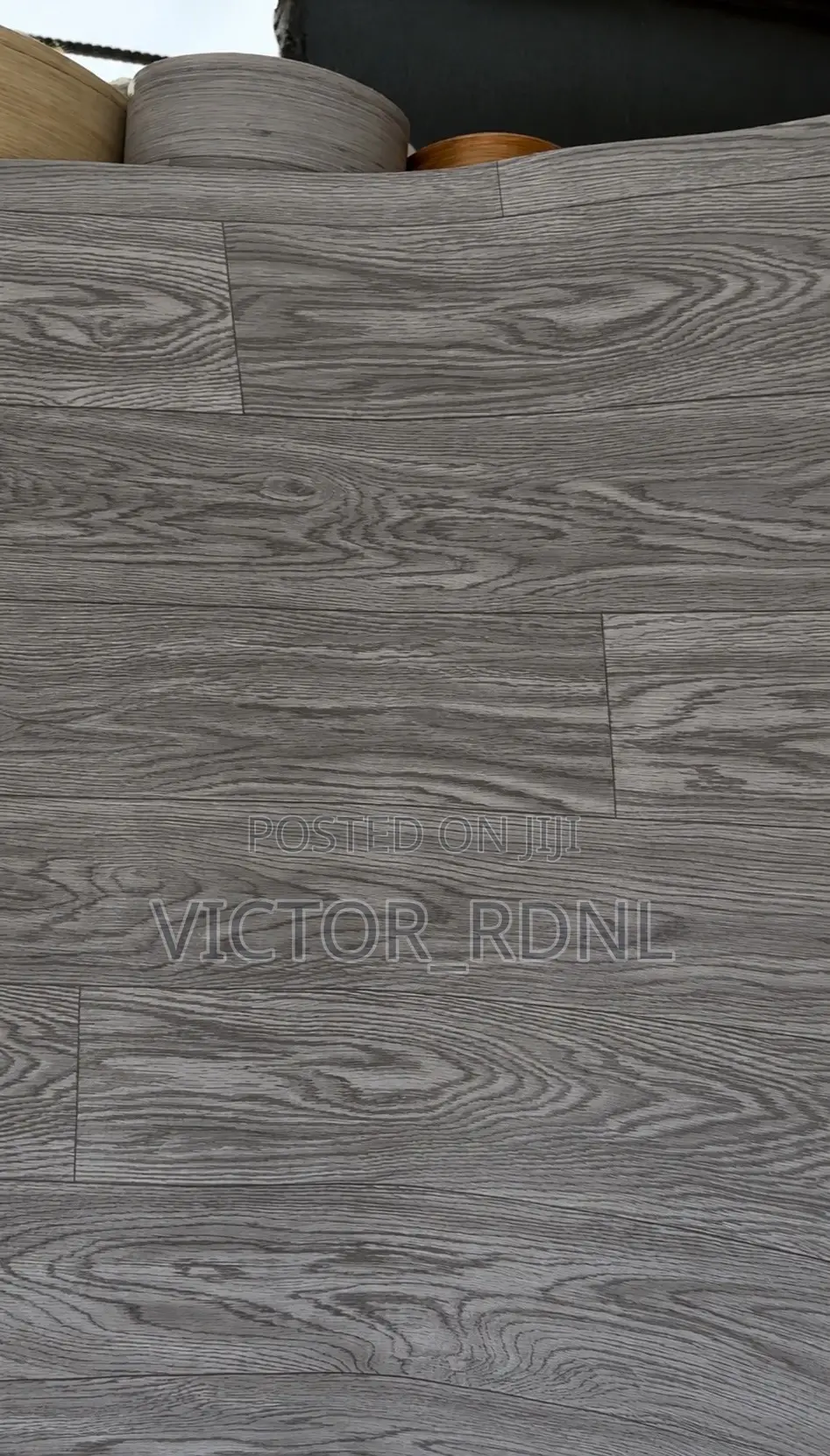 THICK Vinyl Carpet Grey Color