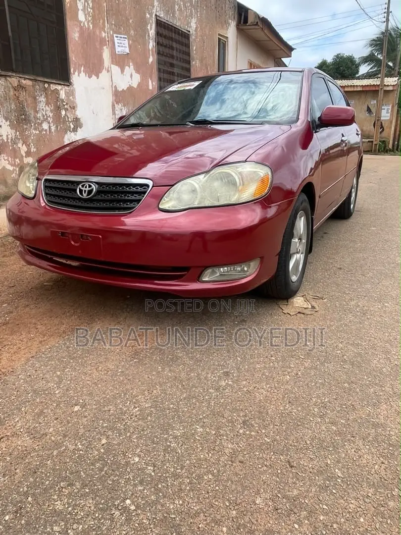 Toyota Corolla 2006 Red