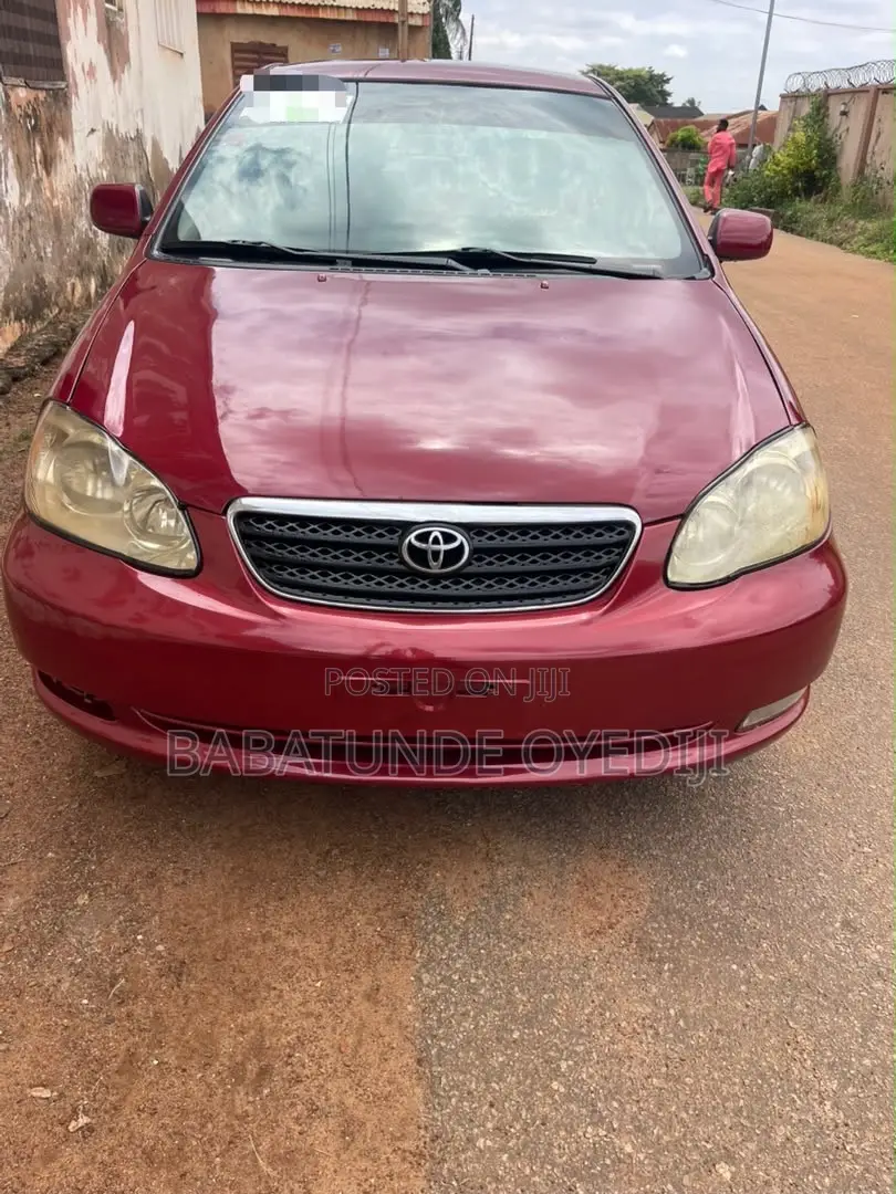 Toyota Corolla 2006 Red