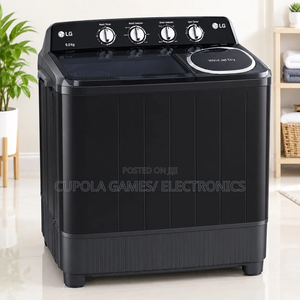 9kg LG Semiautomatic Washing Machine