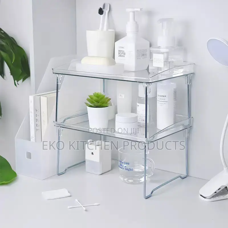 Two Pieces Foldable Perfume Rack Organizer