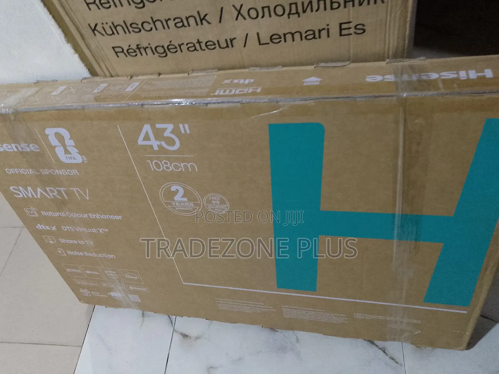 Hisense 43 Inch Smart TV A4S Model – Ready for Home Use