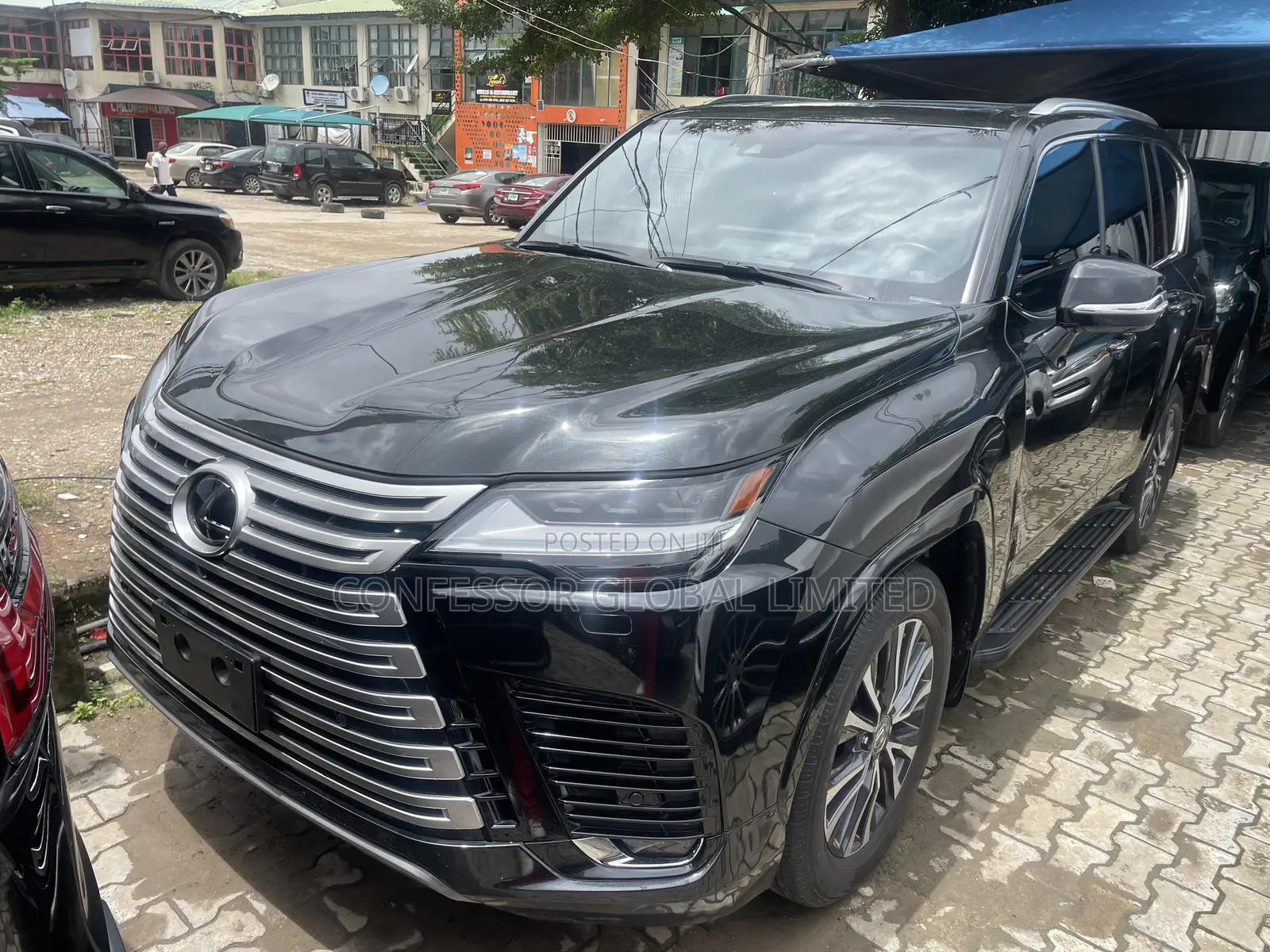New Lexus LX 600 2023 Black