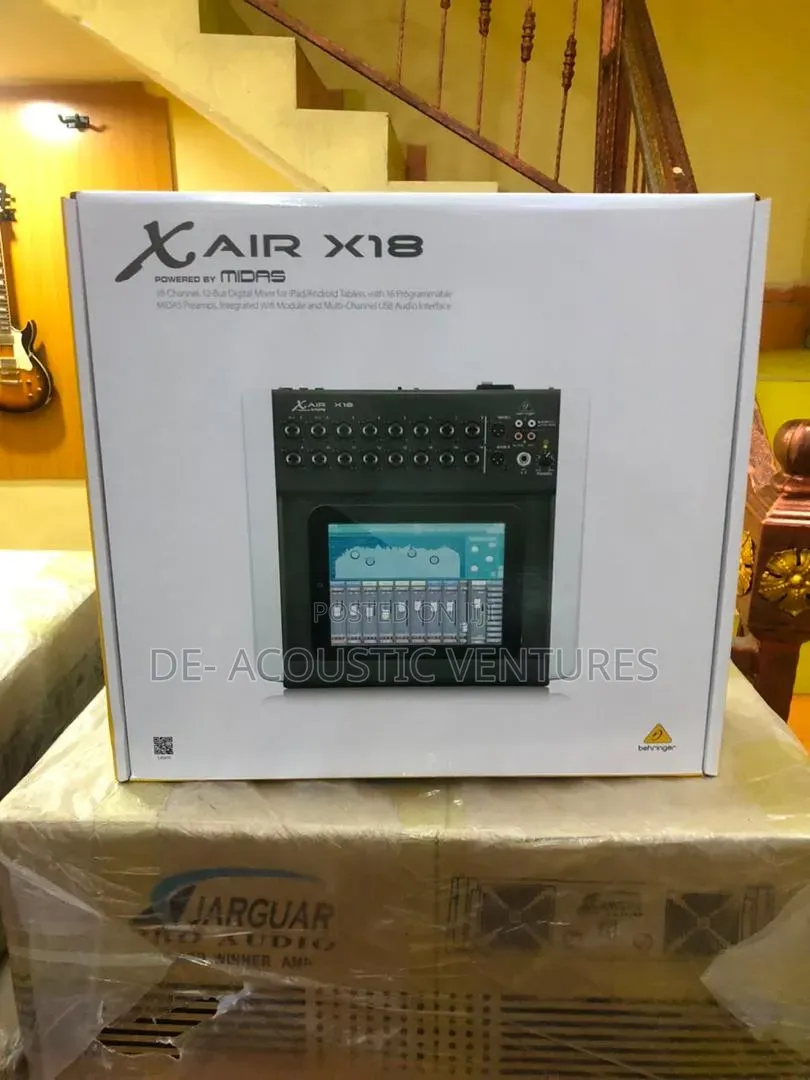 Band New Behringer XAir X18 Midas Digital Mixer