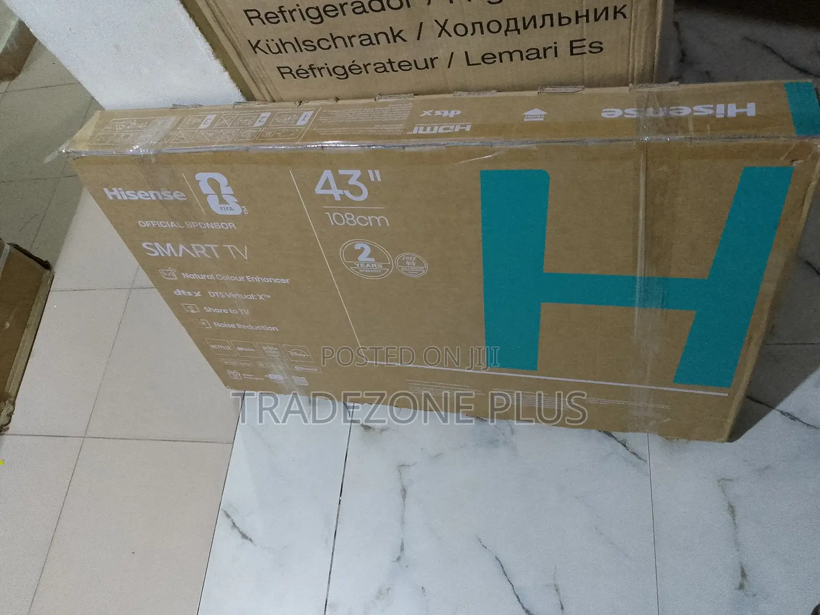 Hisense 43” Smart LED TV – A4S Series for Your Home