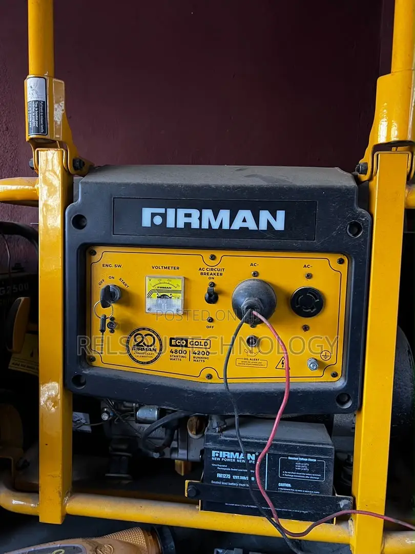 Neatly Used 4.5KVA Generator || Fairly Used Generator ||