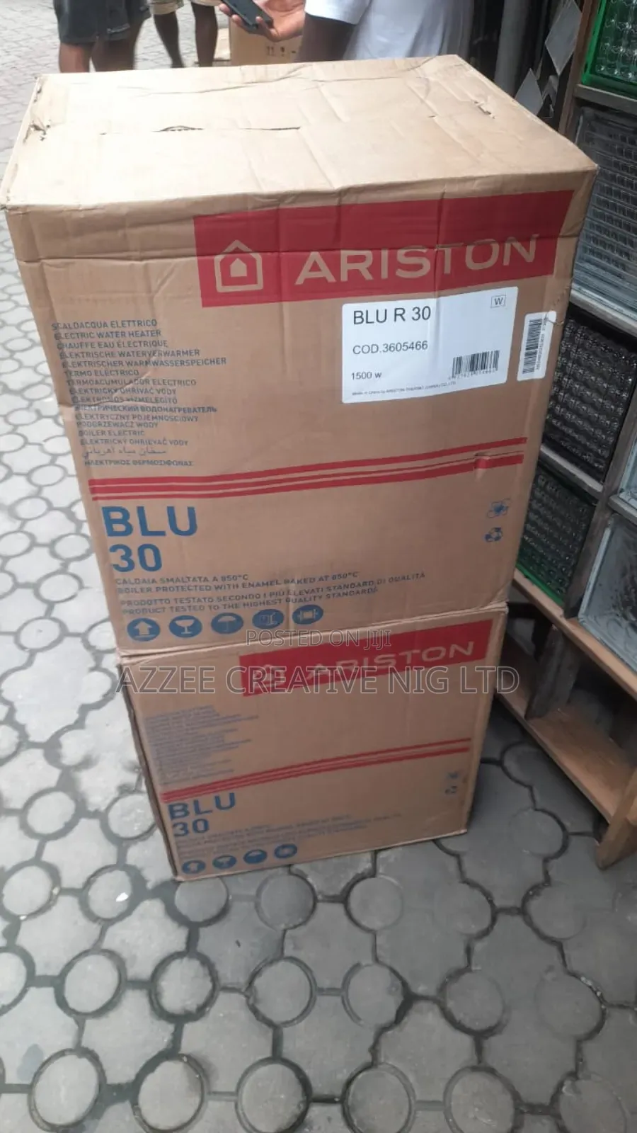 Ariston 30 Litre Blu R Water Heater