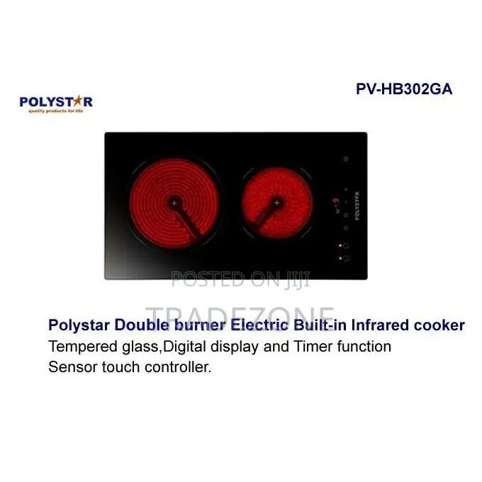 Polystar Dual Purpose 2 Electric Infrared Burner | PV-HB302GA