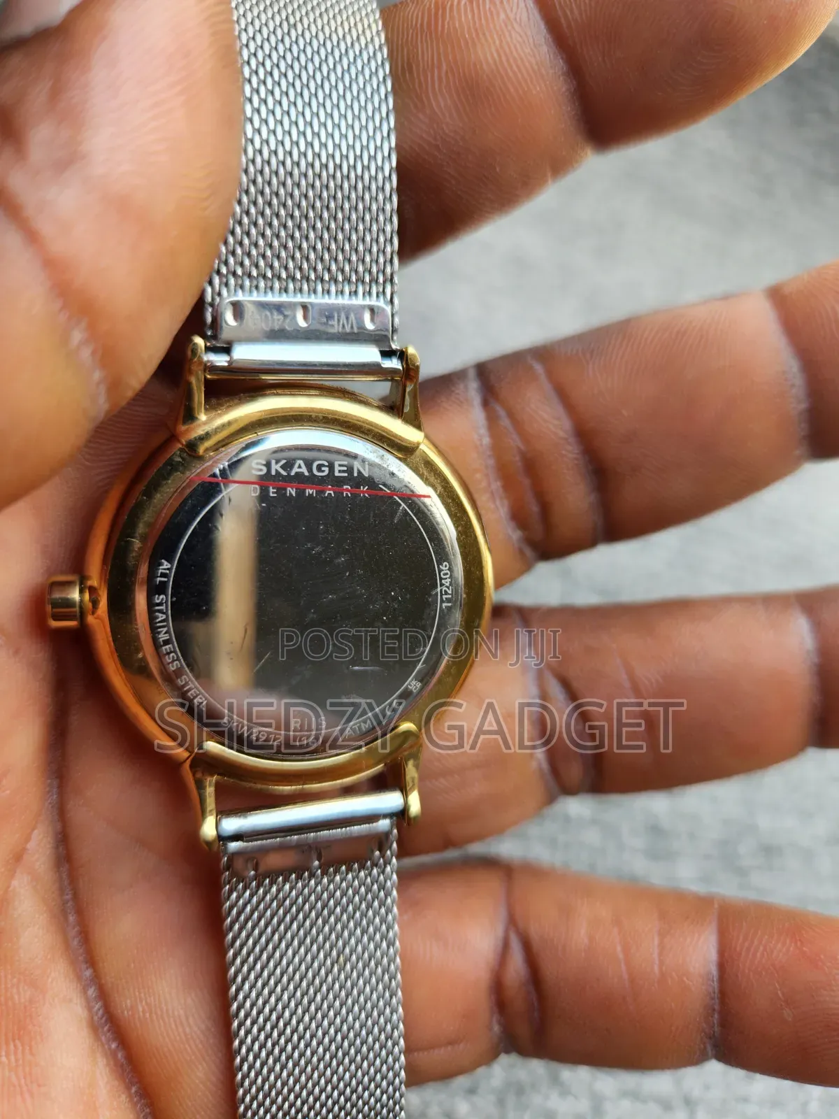 Skagen Womens Anita Lille Silver Gold Two-Tone SS