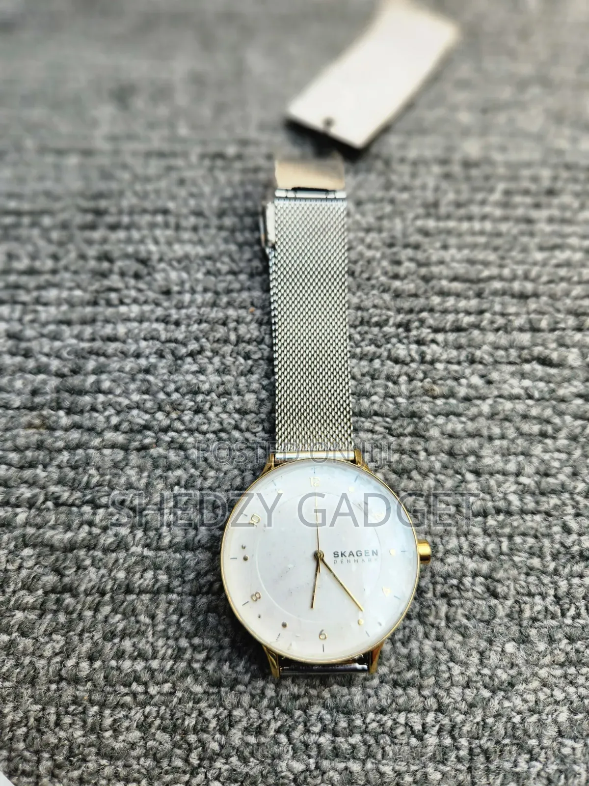 Skagen Womens Anita Lille Silver Gold Two-Tone SS