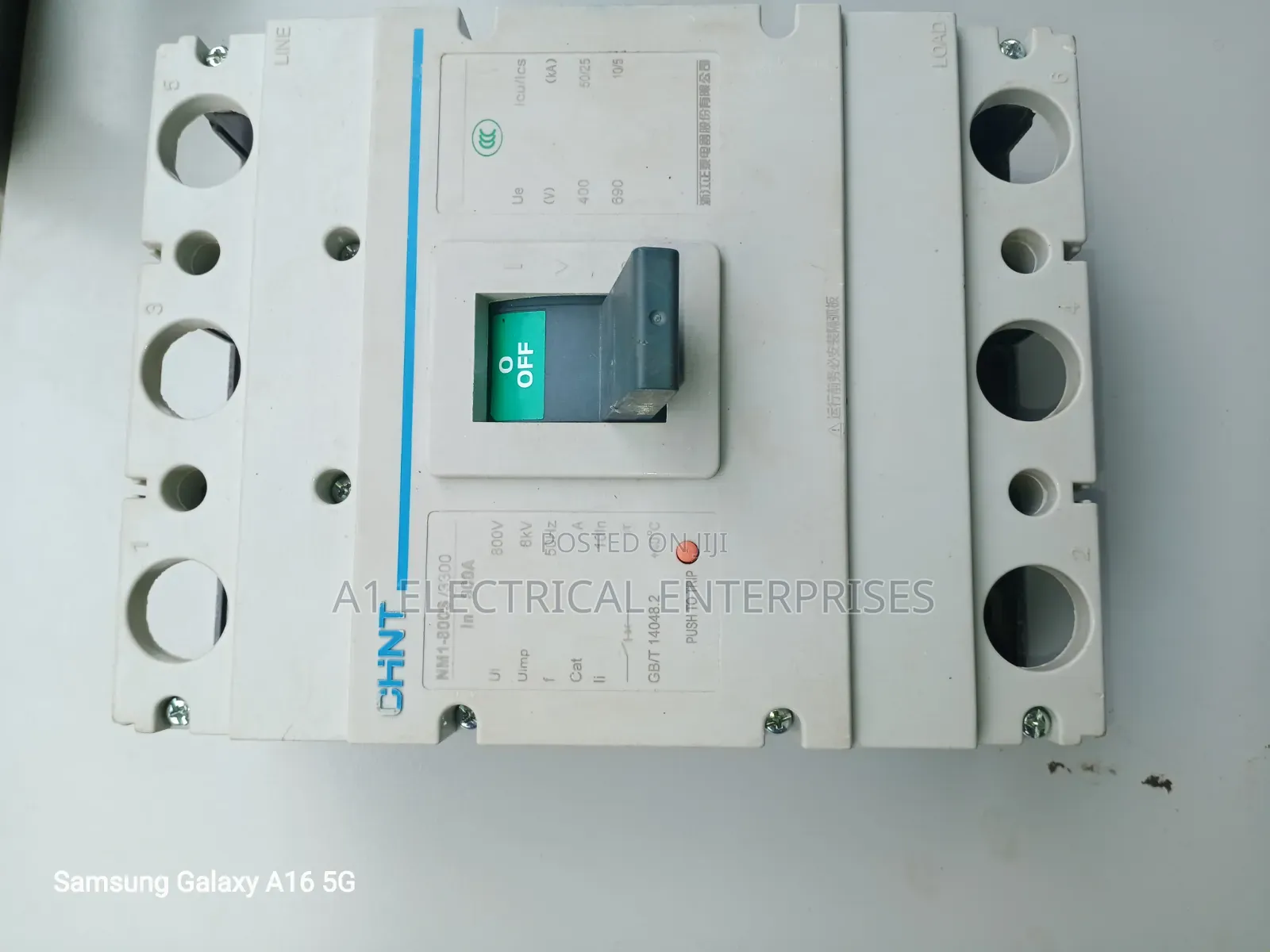 800amps 3pole Breaker
