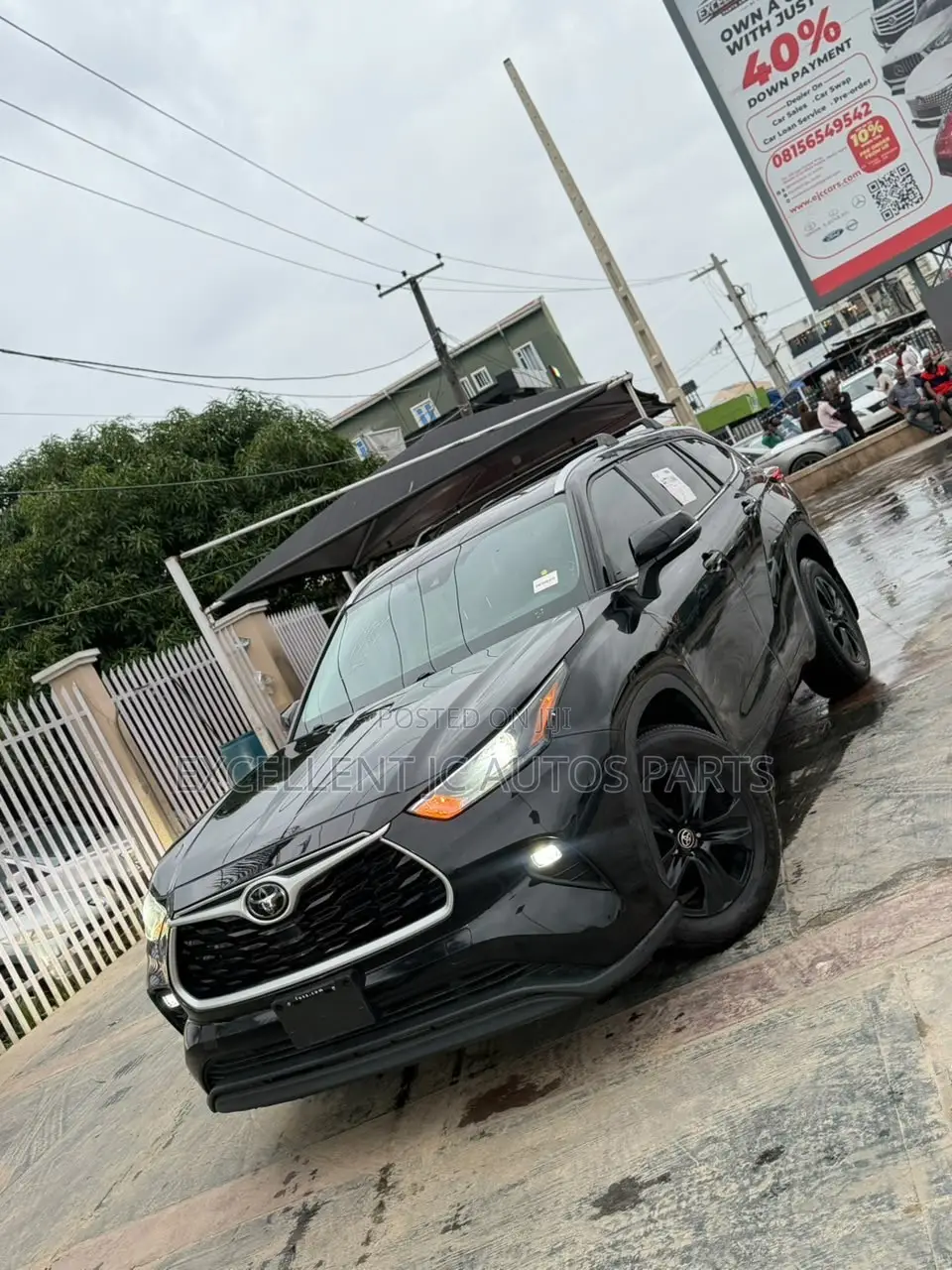 Toyota Highlander XLE 2021 Black