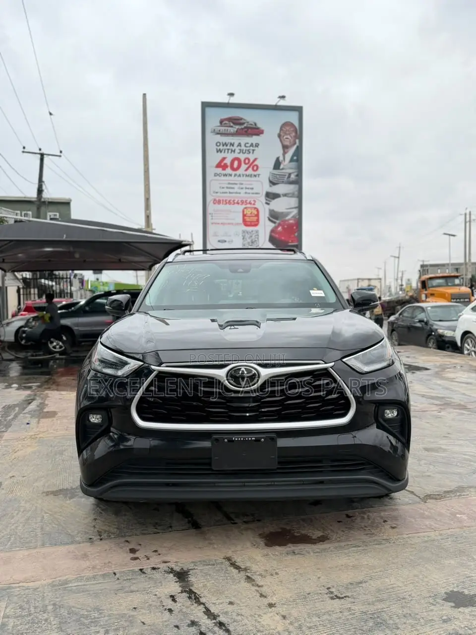 Toyota Highlander XLE 2021 Black