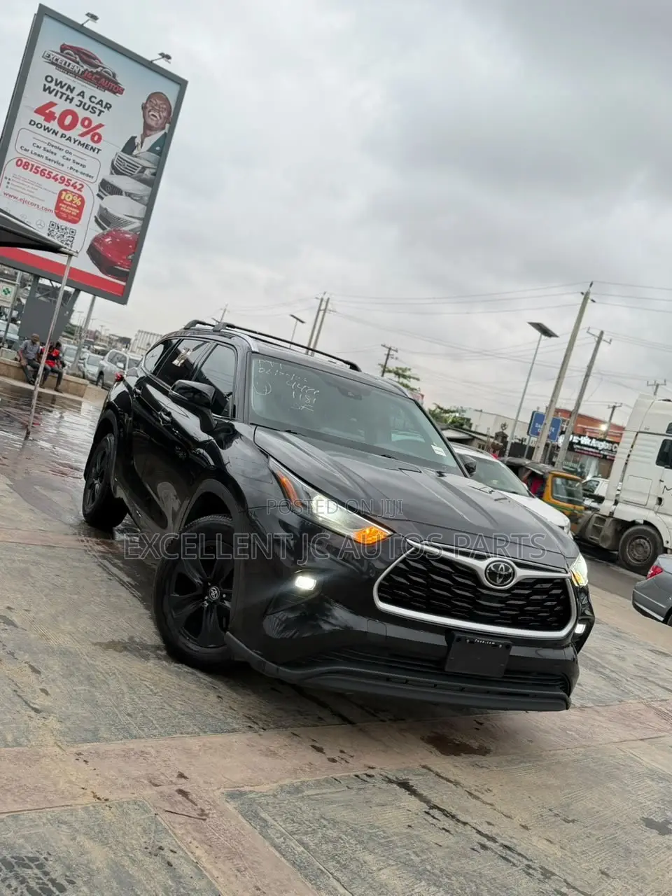Toyota Highlander XLE 2021 Black