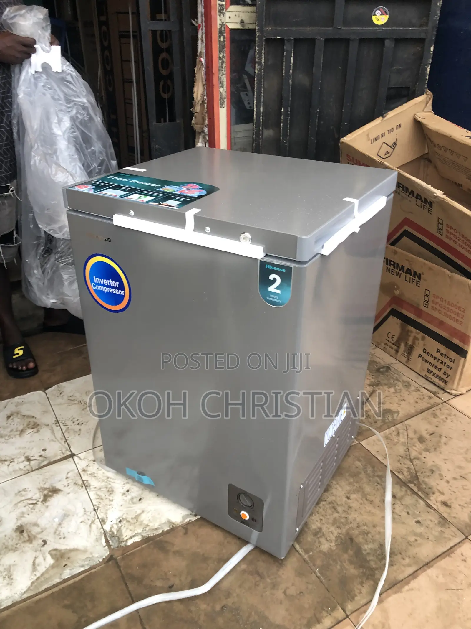 Hisense 145 Liters Inverter Freezer