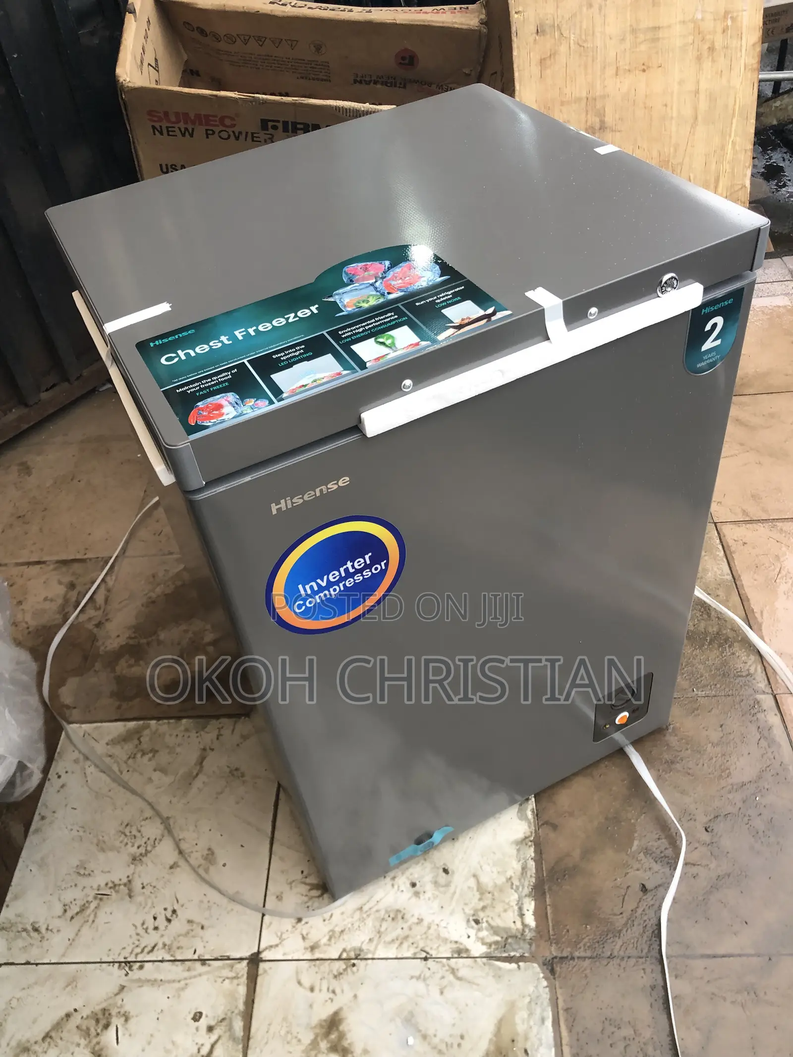 Hisense 145 Liters Inverter Freezer