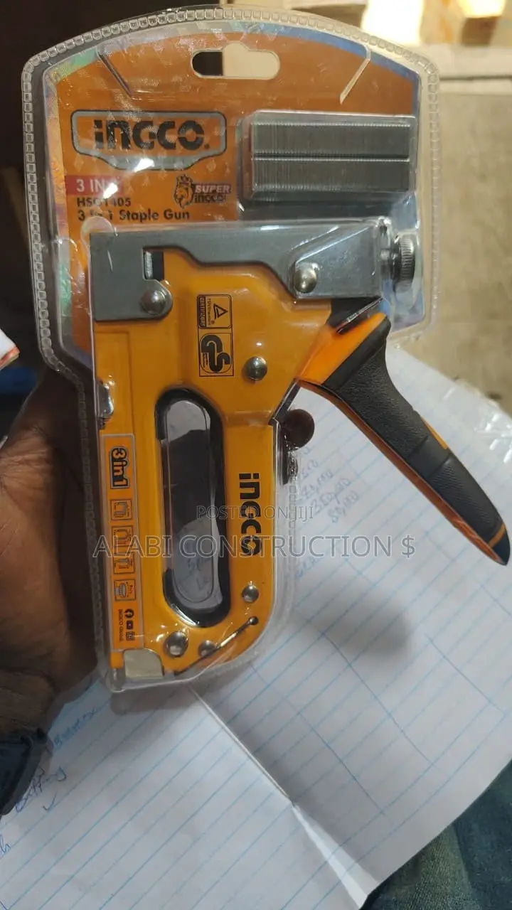 3-in-1 Heavy Duty Staple Gun