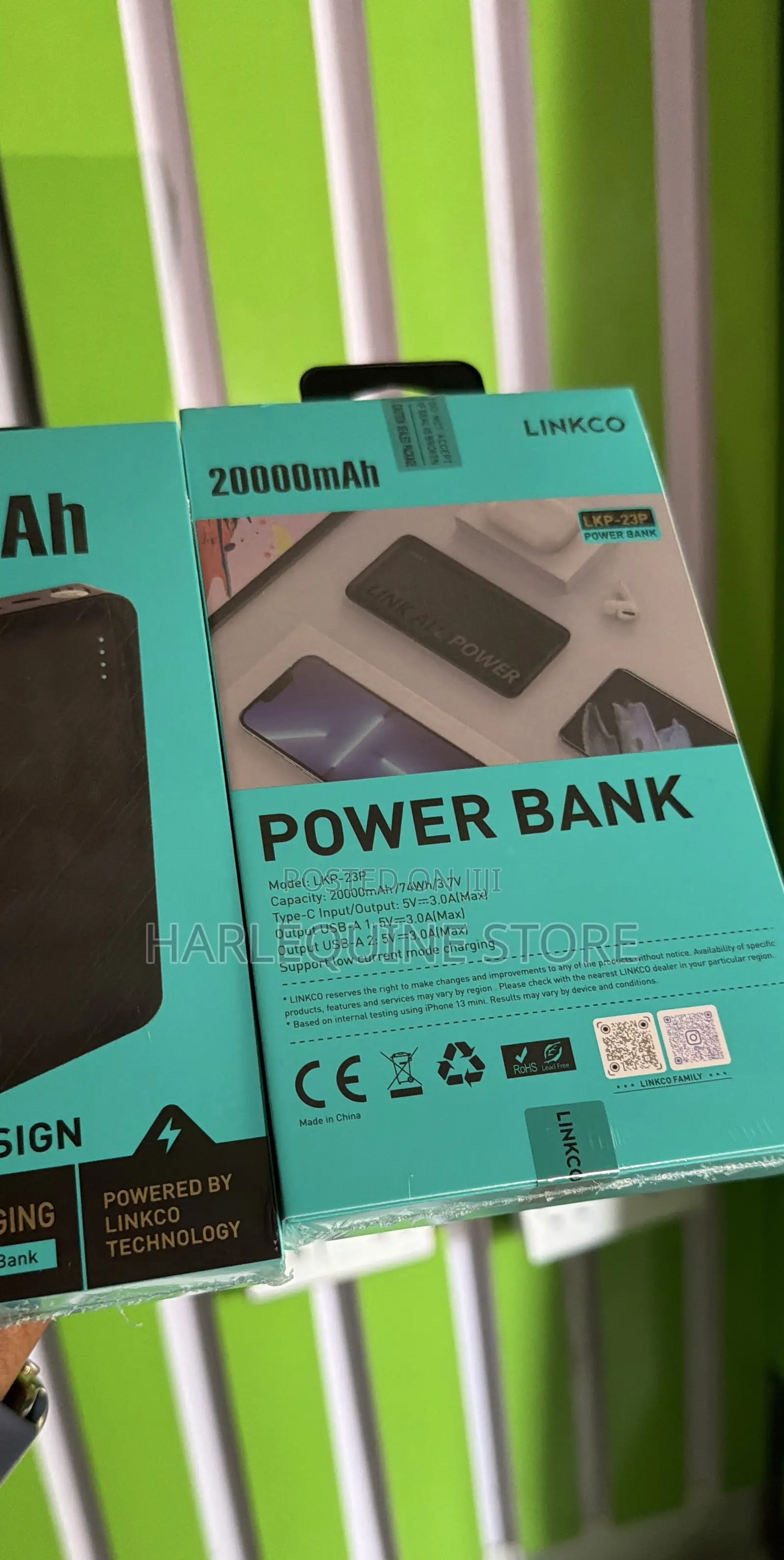 Linkco Powerbank 20,000mah