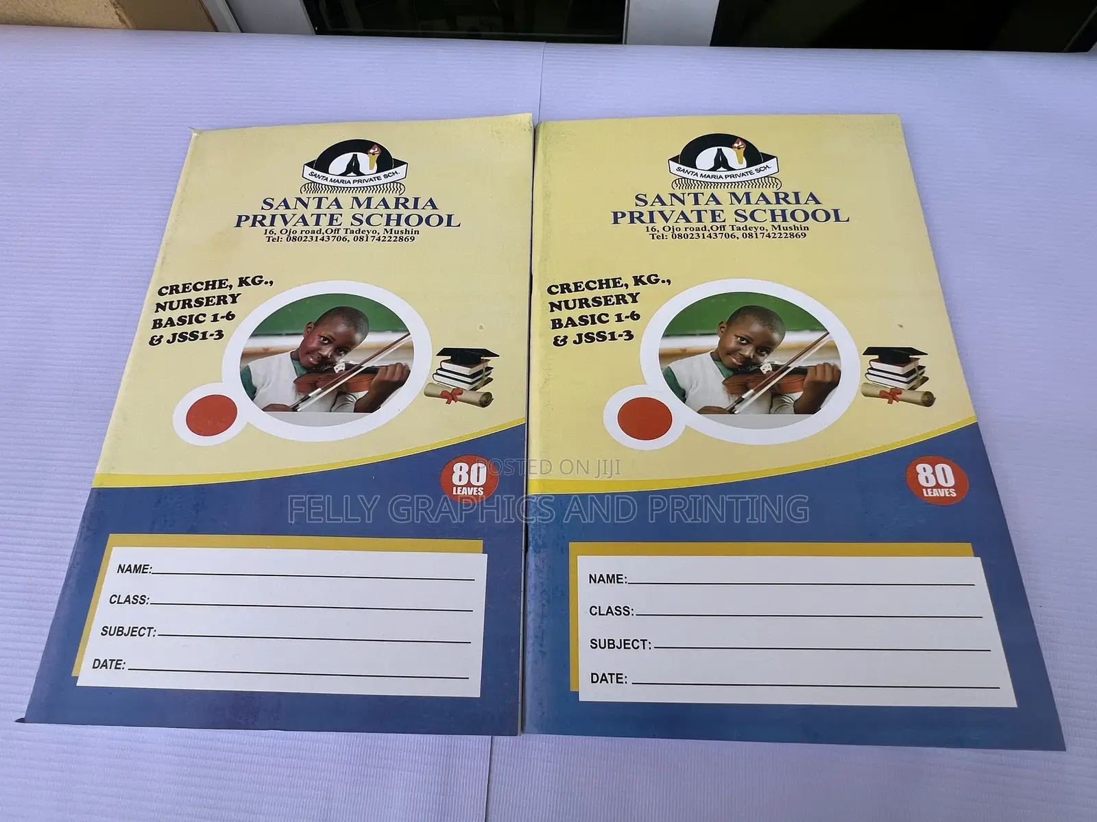 Exercise Book Production 80 Leaves