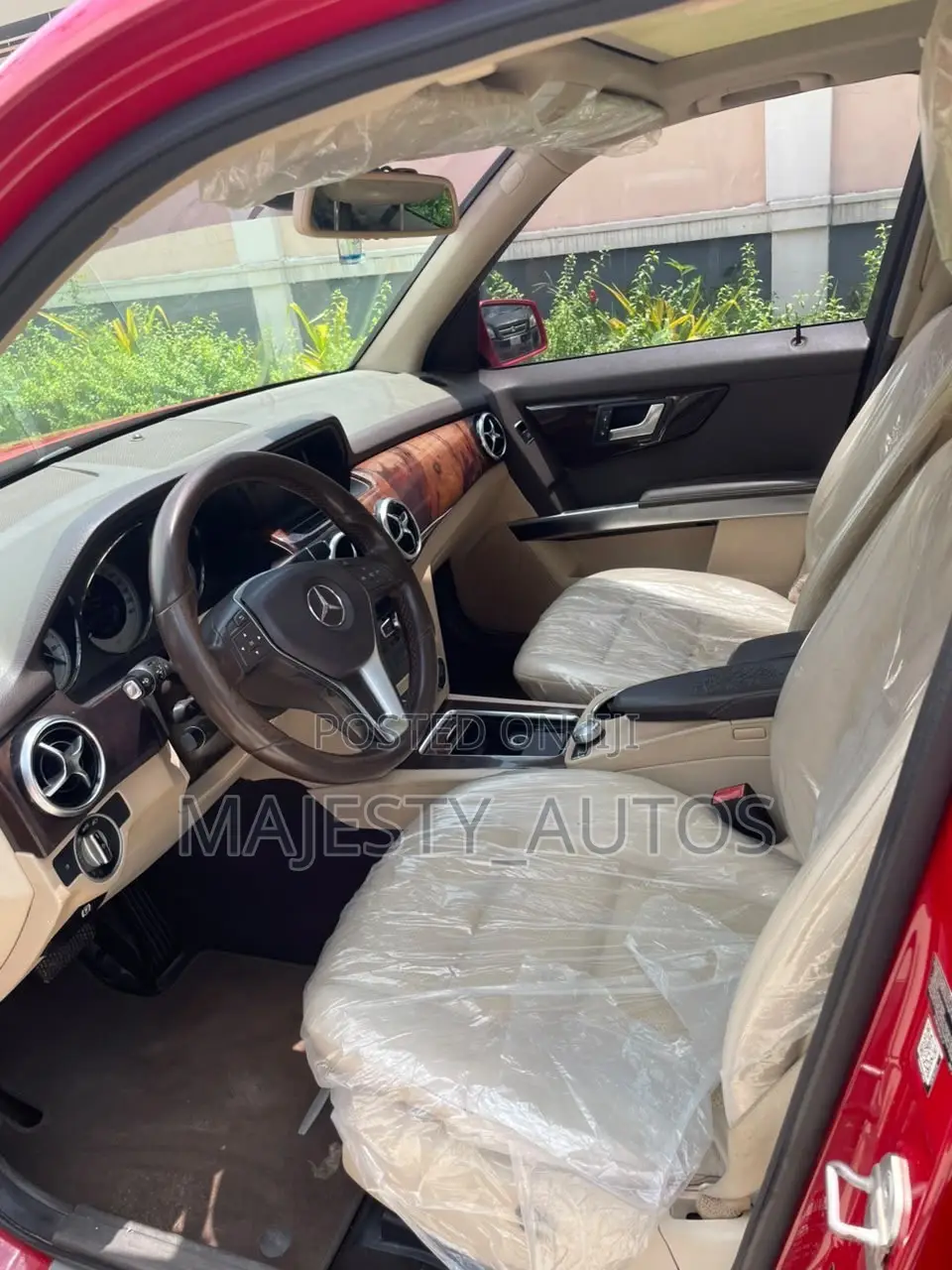 Mercedes-Benz GLK-Class 2014 Red