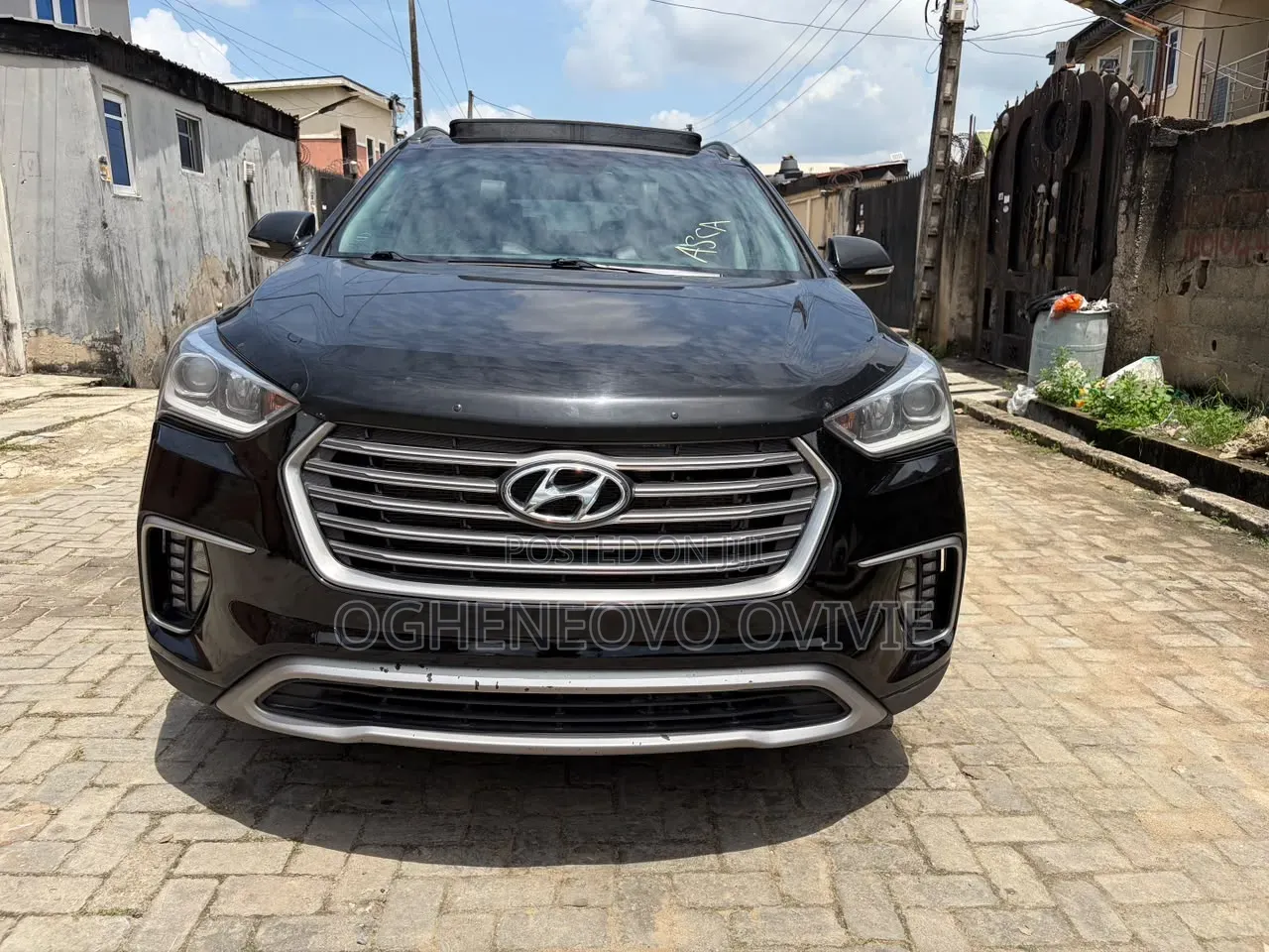 Hyundai Santa Fe Limited FWD 2017 Black