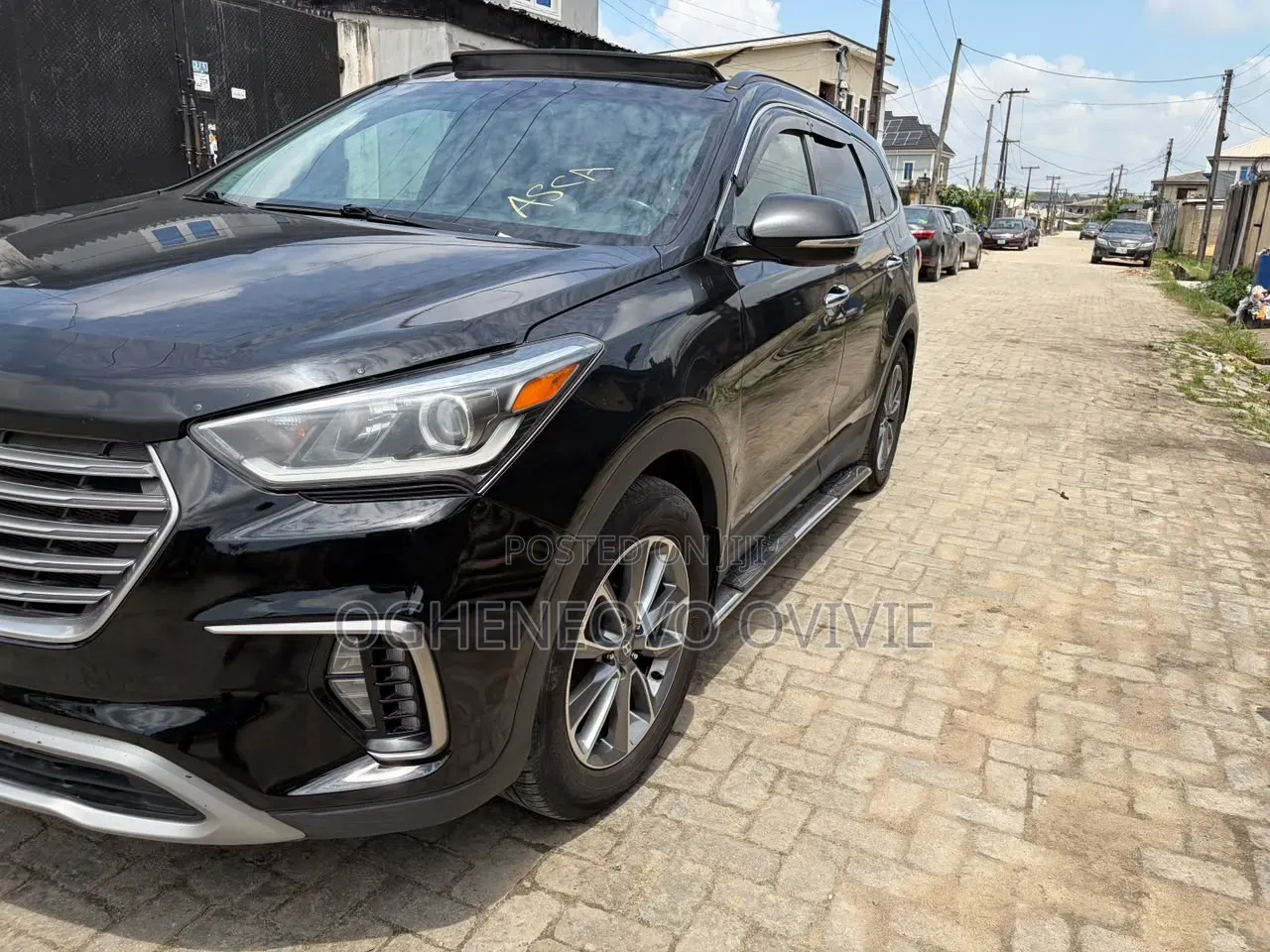 Hyundai Santa Fe Limited FWD 2017 Black