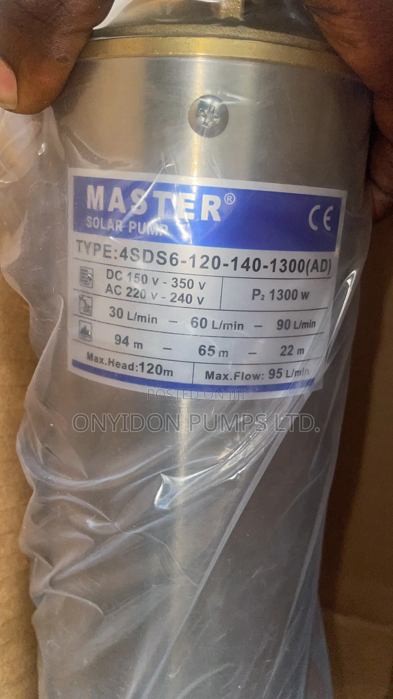 Master AC/DC Pump