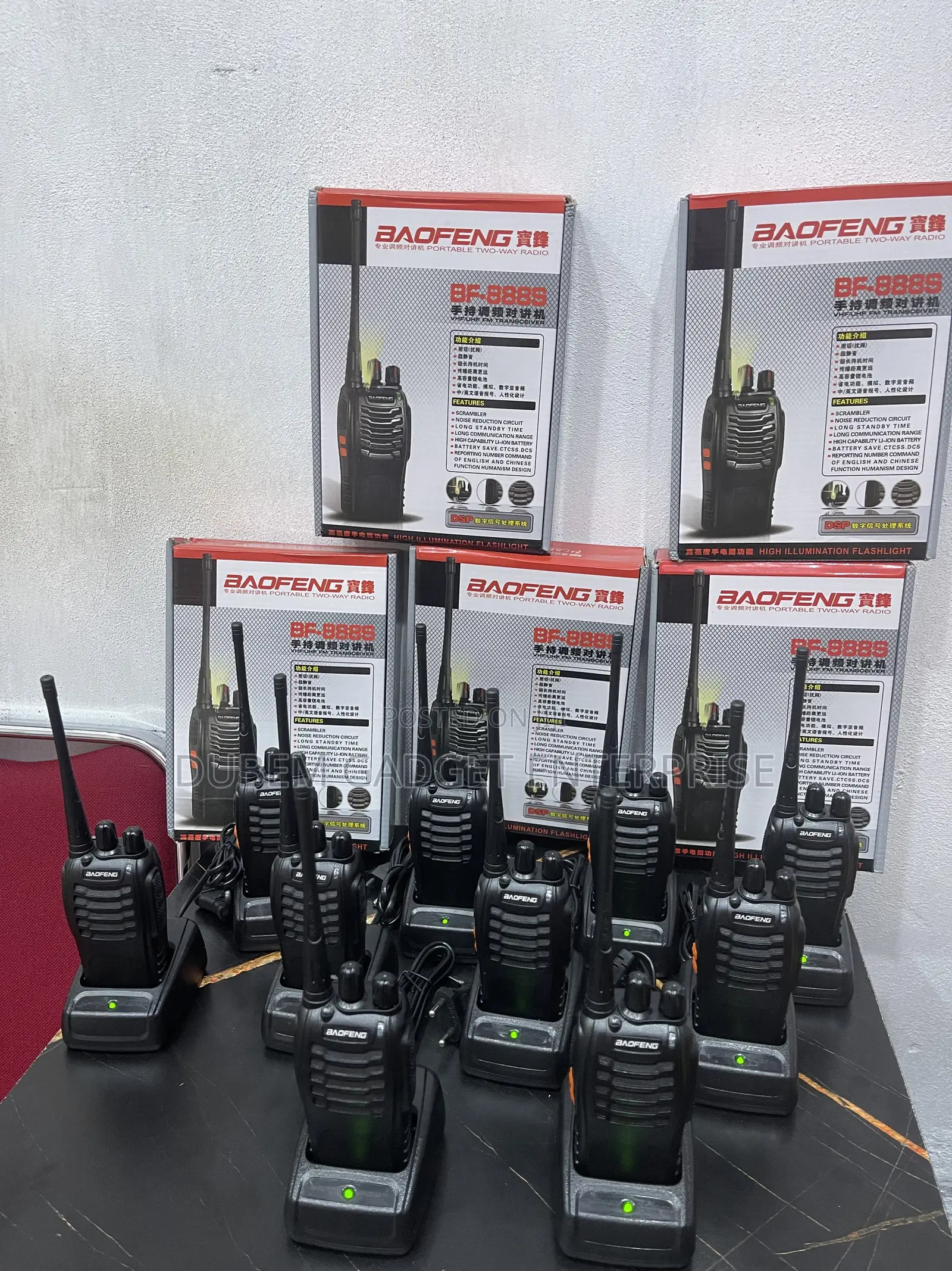 High Quality Baofeng Walkie-Talkie Radio 10pcs