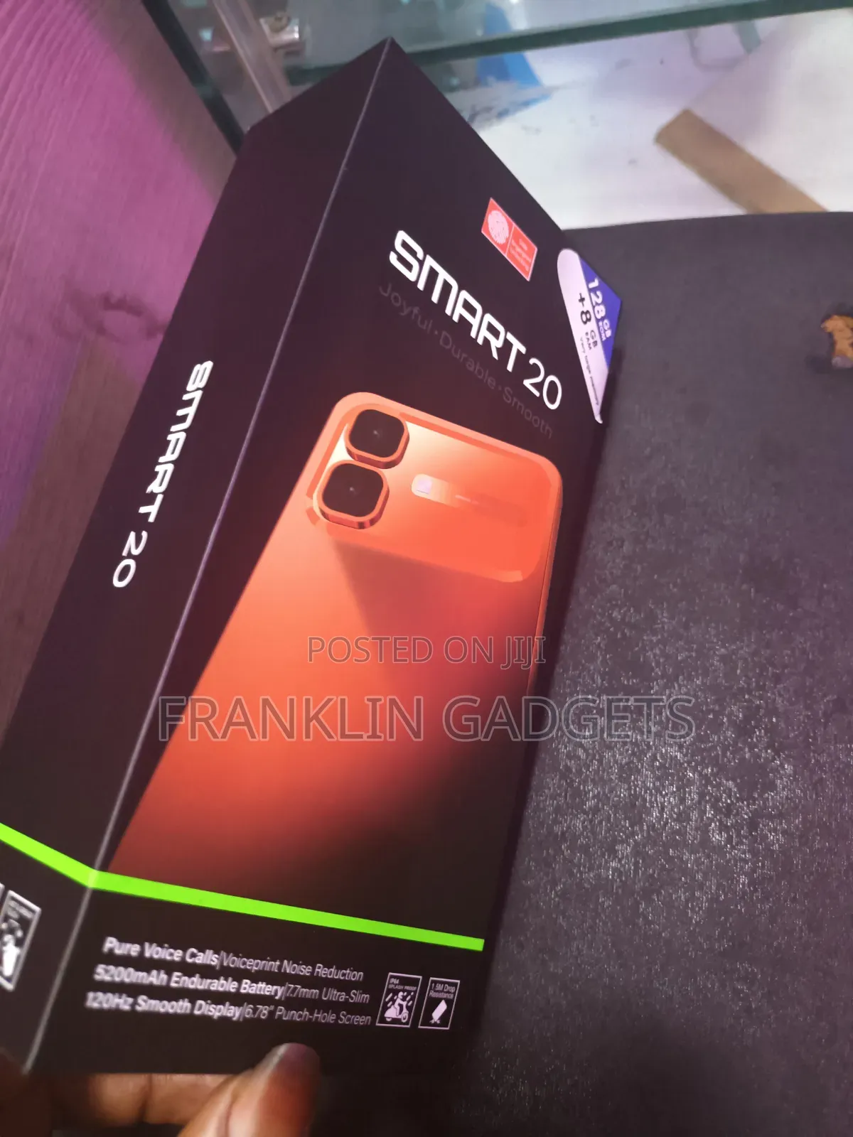 New Infinix Smart 20 128 GB Black