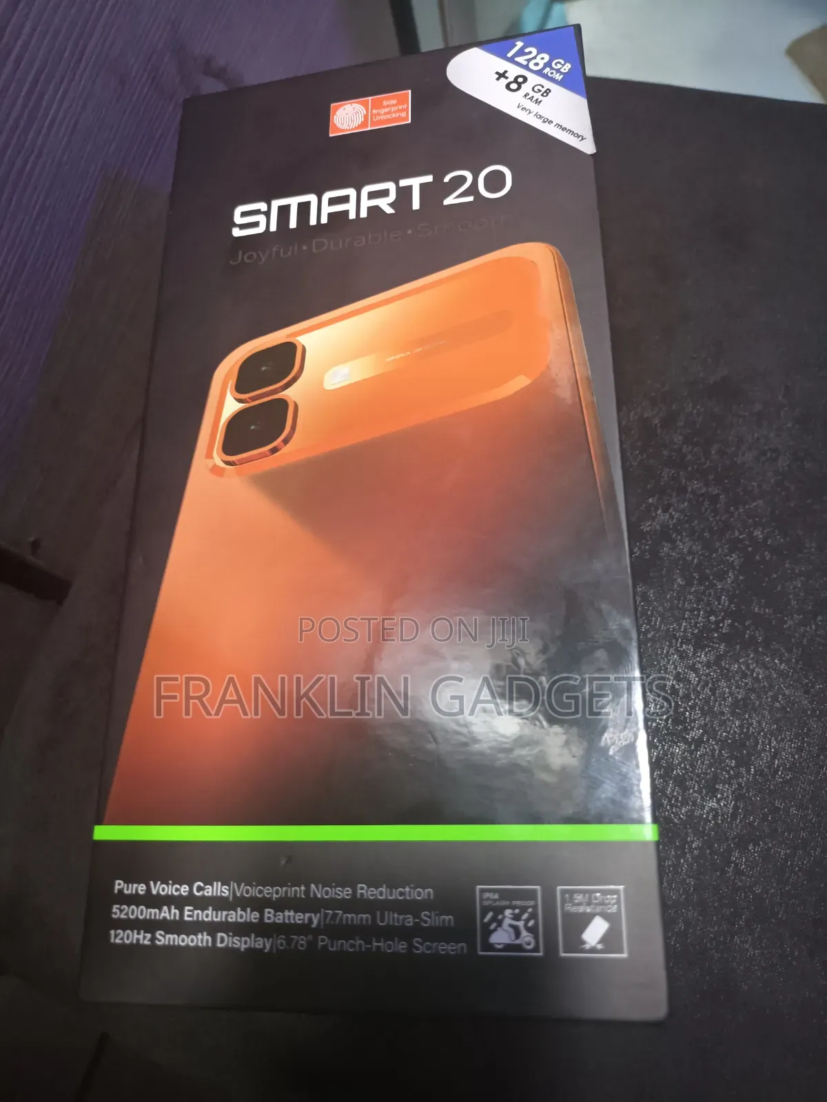 New Infinix Smart 20 128 GB Black