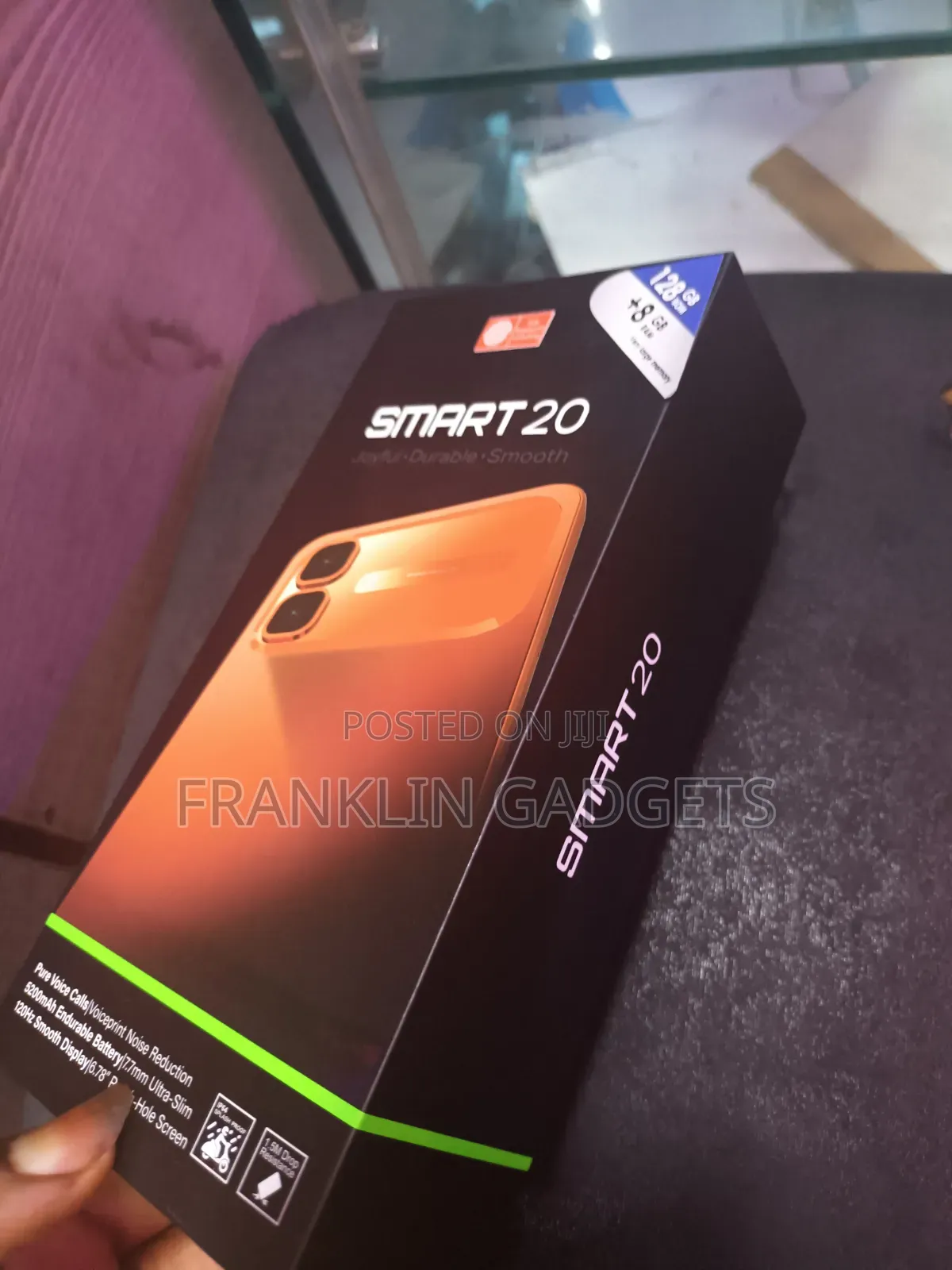 New Infinix Smart 20 128 GB Black